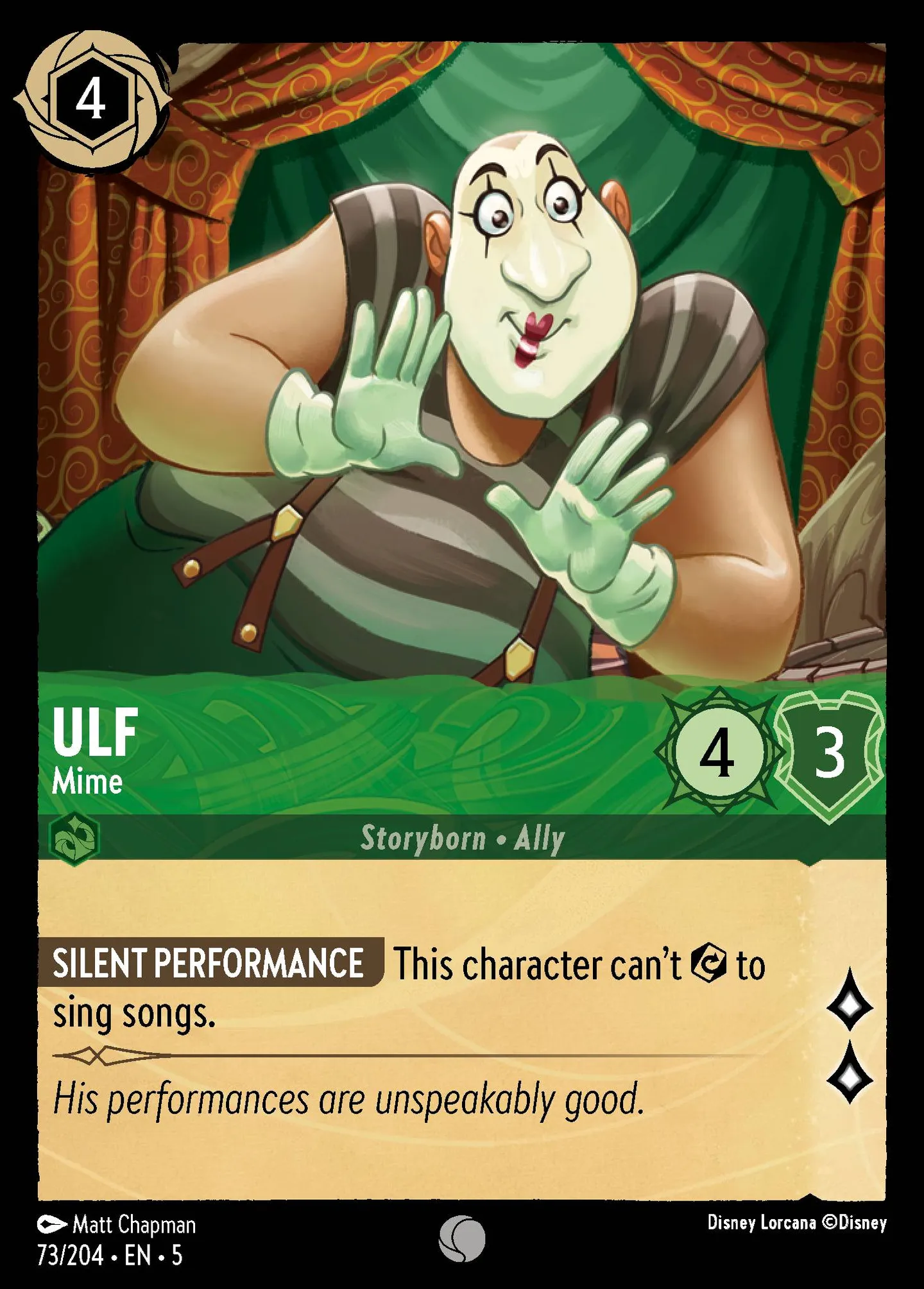 Ulf - Mime — Shimmering Skies — Lorcana