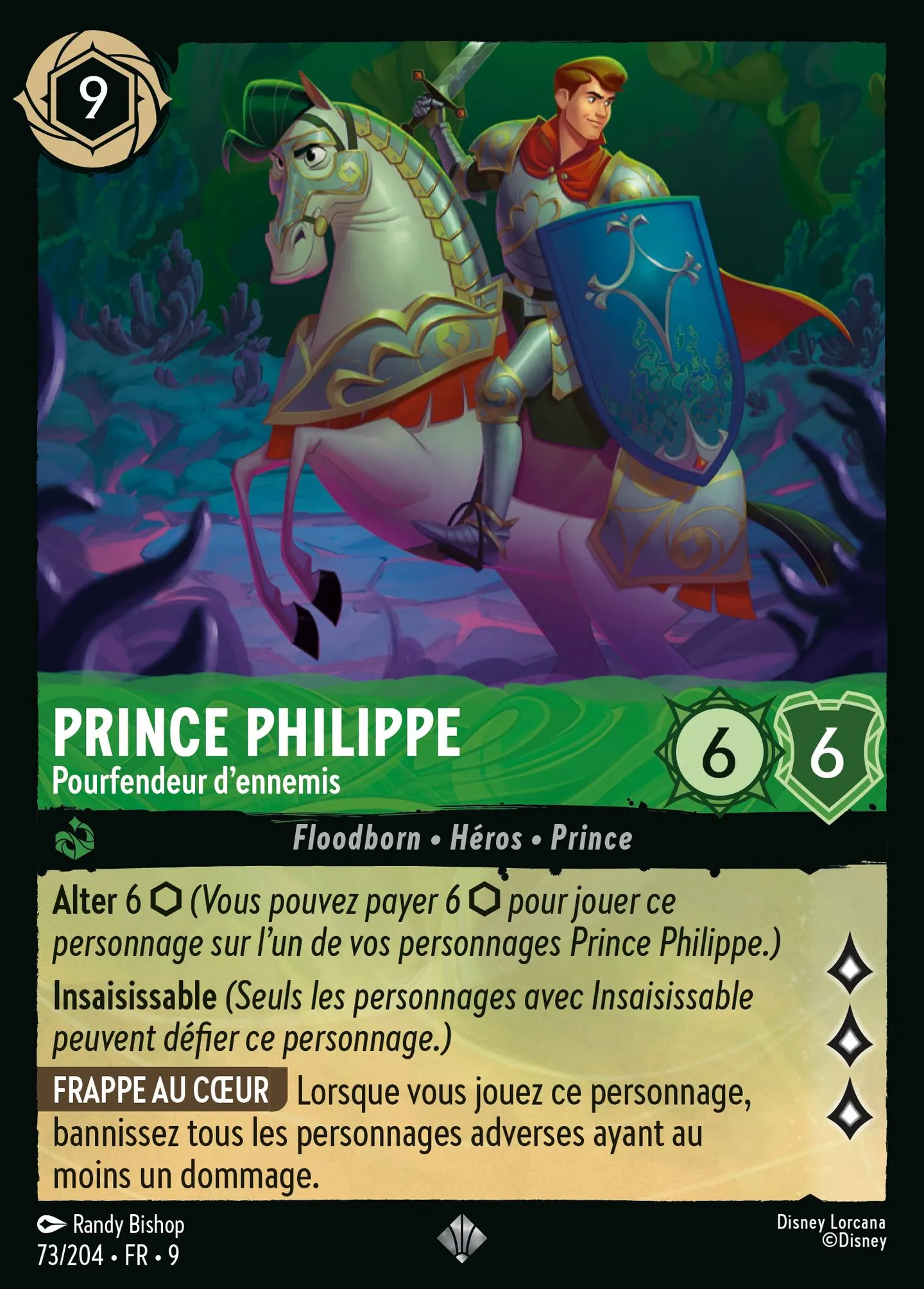 Prince Philippe - Pourfendeur d'ennemis — Fabled — Lorcana