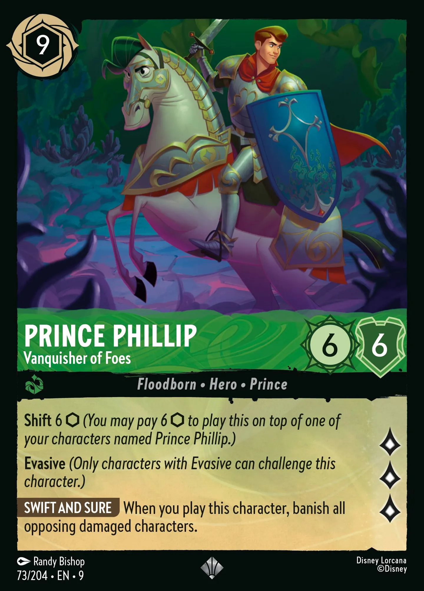 Prince Phillip - Vanquisher of Foes — Fabled — Lorcana