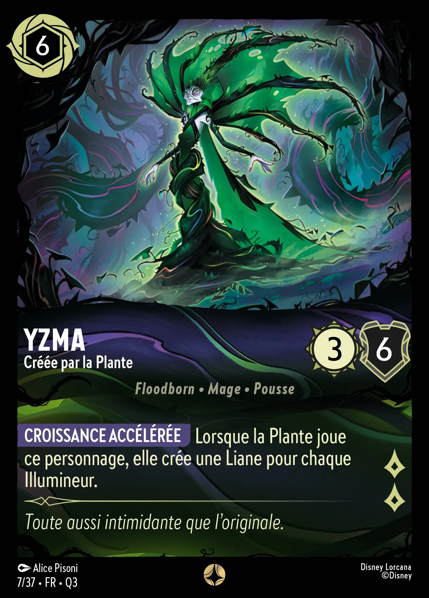 Yzma - Créée par la Plante — Illumineer's Quest: The Great Hunny Rescue — Lorcana
