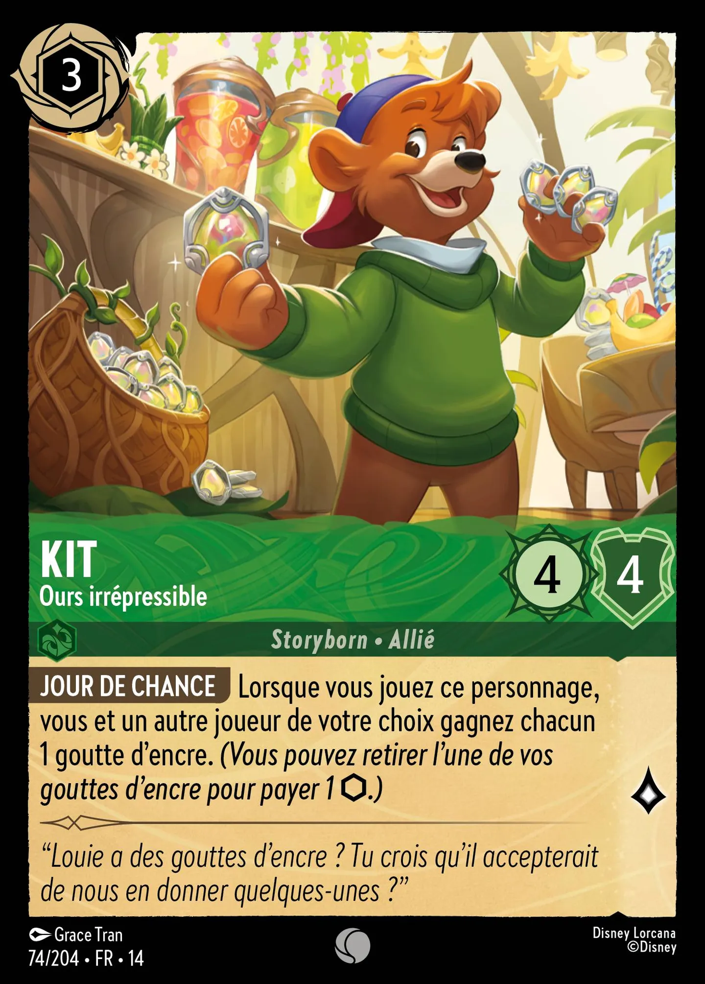 Kit - Ours irrépressible — Hyperia City — Lorcana