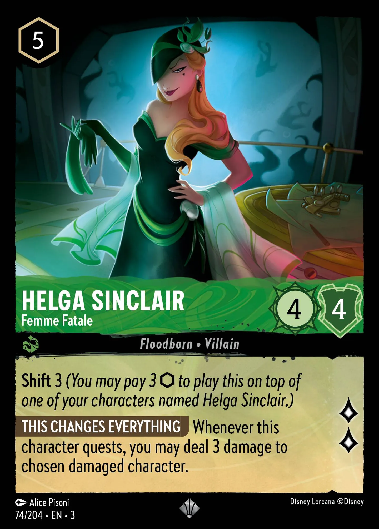 Helga Sinclair - Femme fatale — Into the Inklands — Lorcana