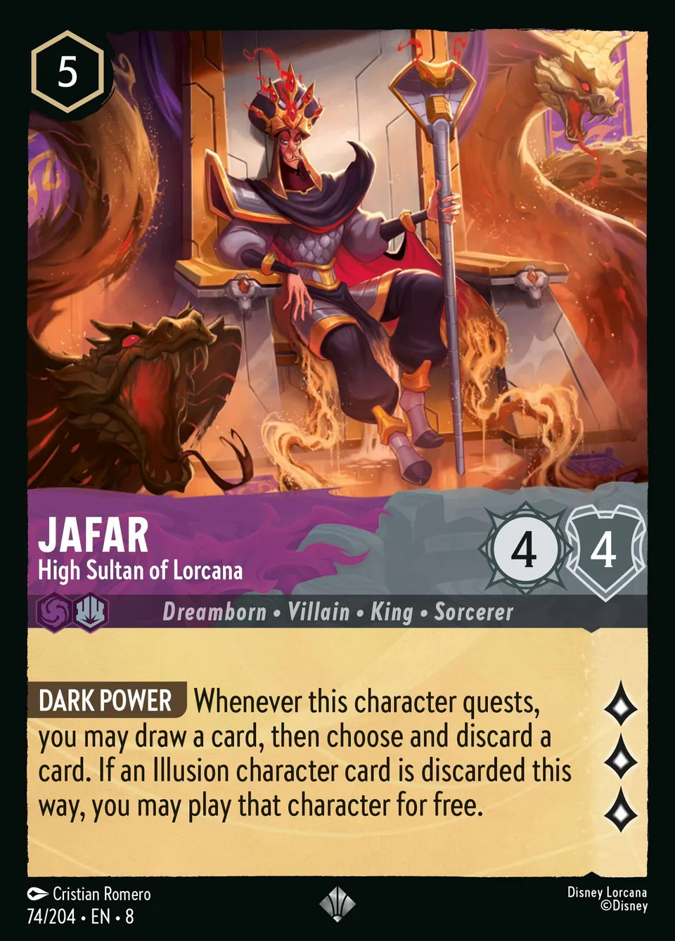 Jafar - High Sultan of Lorcana from The Reign of Jafar - Lorcana