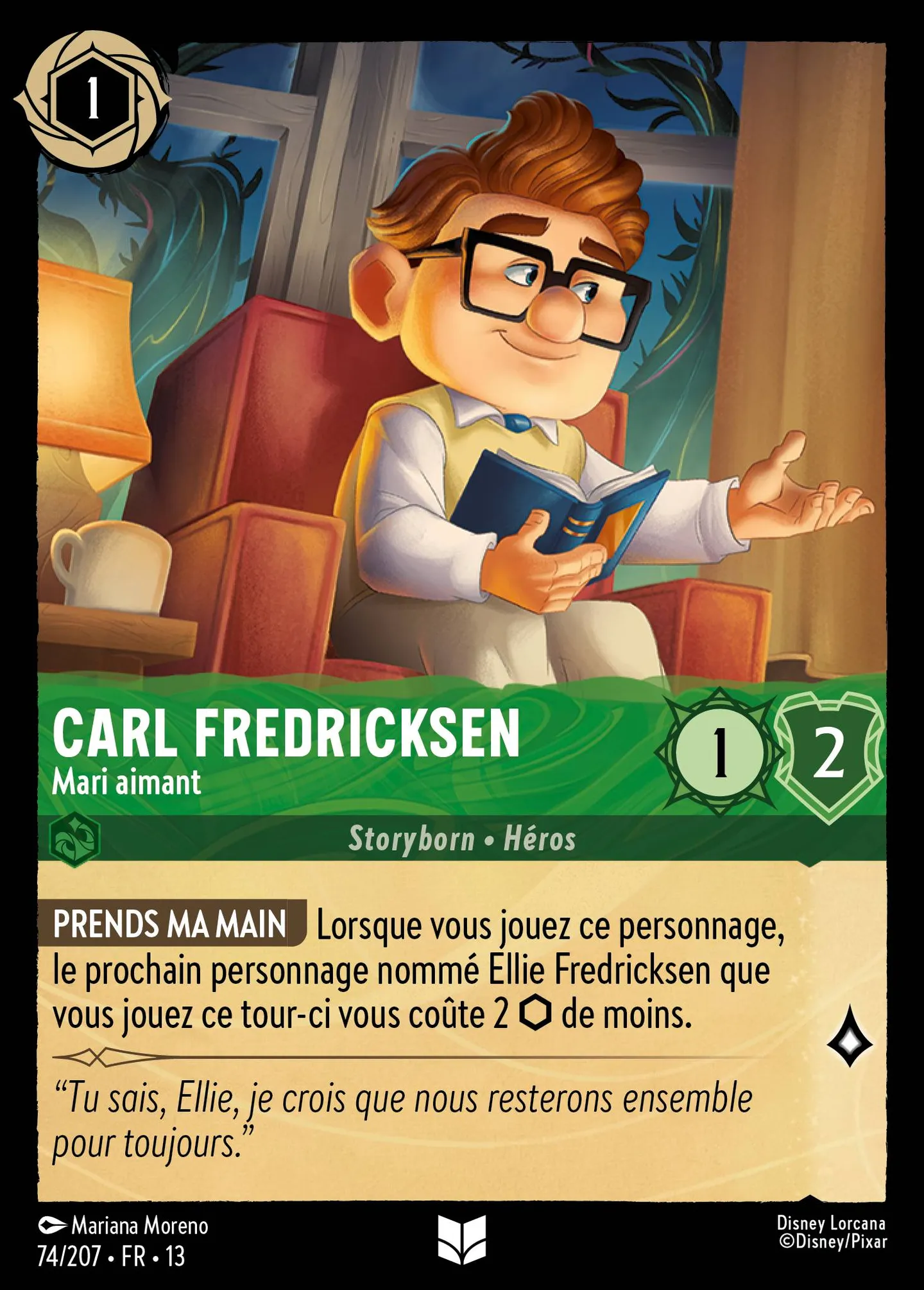Carl Fredricksen - Mari aimant — Attack of the Vine! — Lorcana