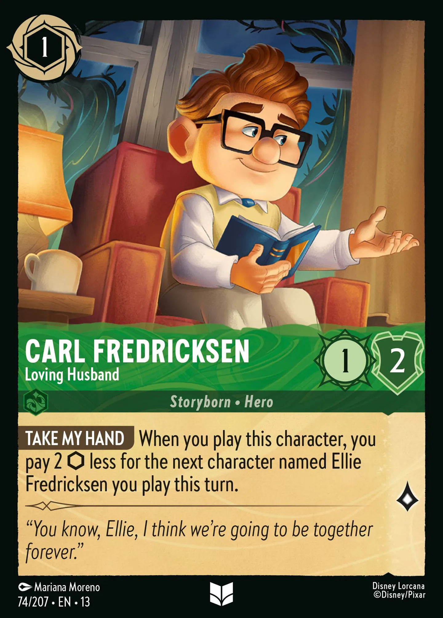 Carl Fredricksen - Loving Husband — Attack of the Vine! — Lorcana