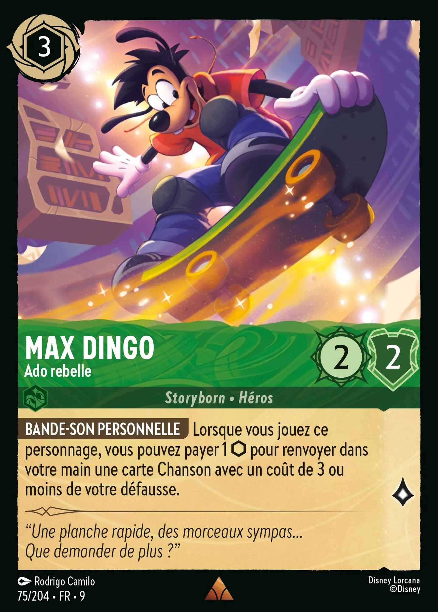 Max Dingo - Ado rebelle — Fabled — Lorcana
