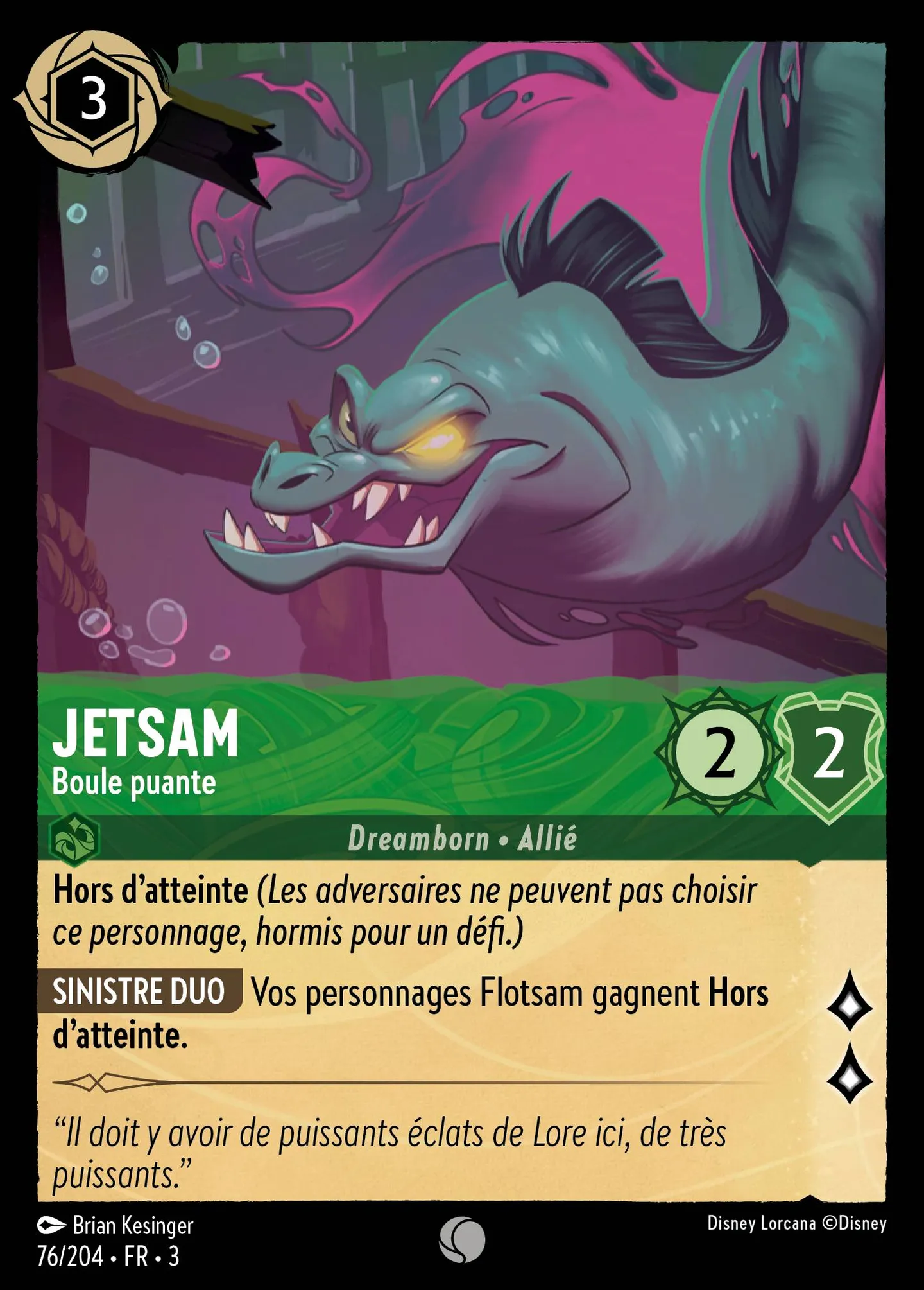 Jetsam - Boule puante — Into the Inklands — Lorcana