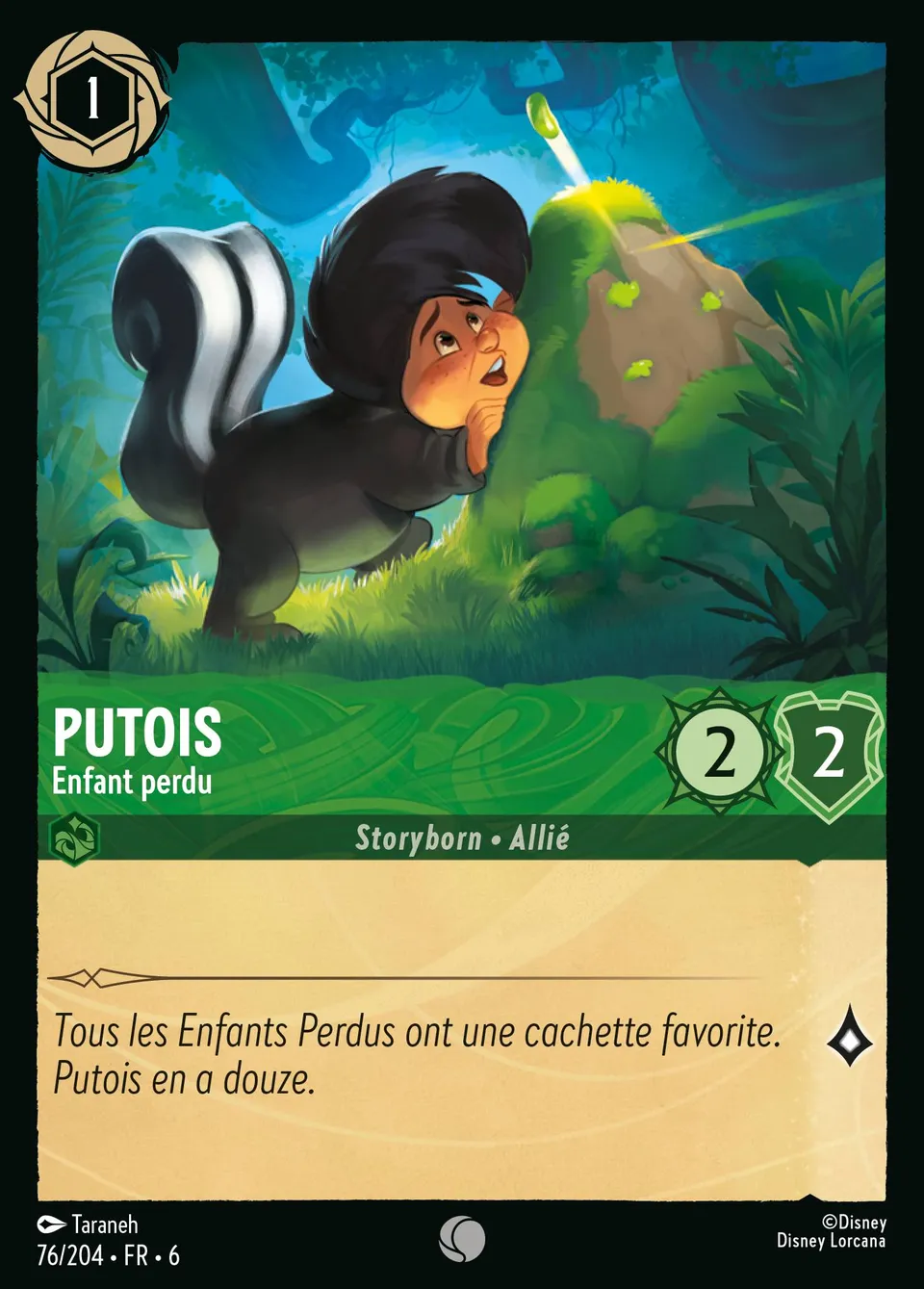 Putois - Enfant perdu from Azurite Sea - Lorcana