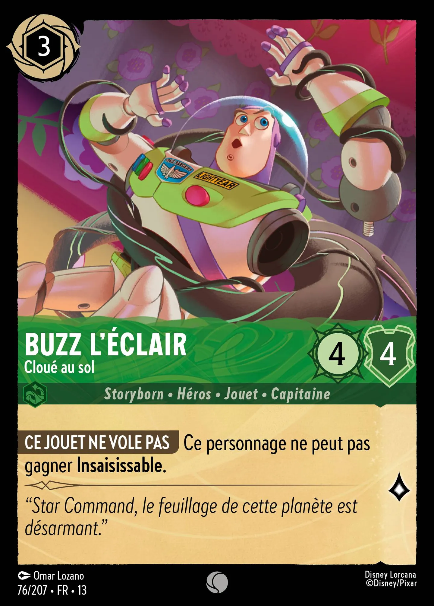 Buzz l'Éclair - Cloué au sol — Attack of the Vine! — Lorcana
