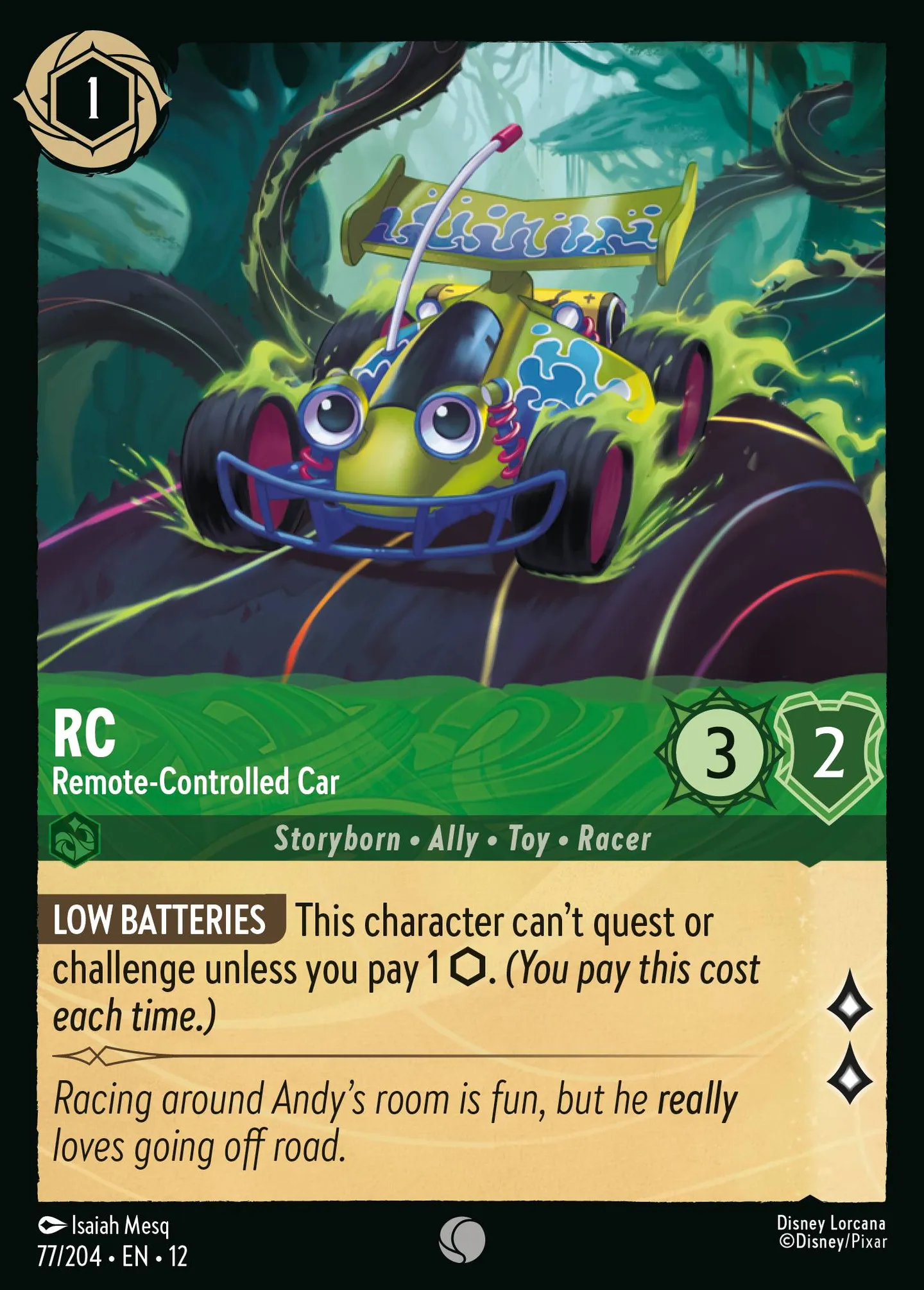 RC - Remote-Controlled Car — Wilds Unknown — Lorcana