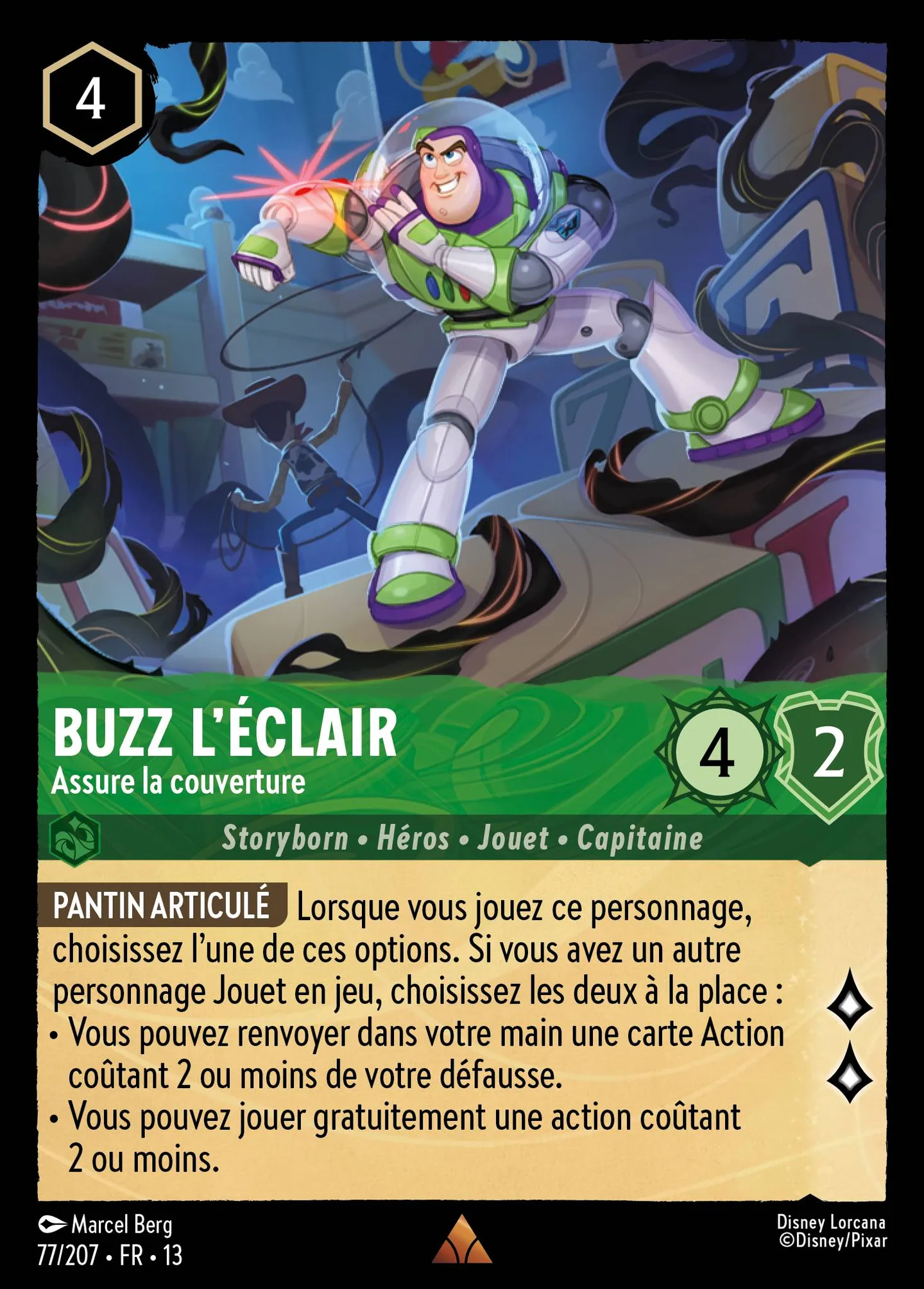Buzz l'Éclair - Assure la couverture — Attack of the Vine! — Lorcana