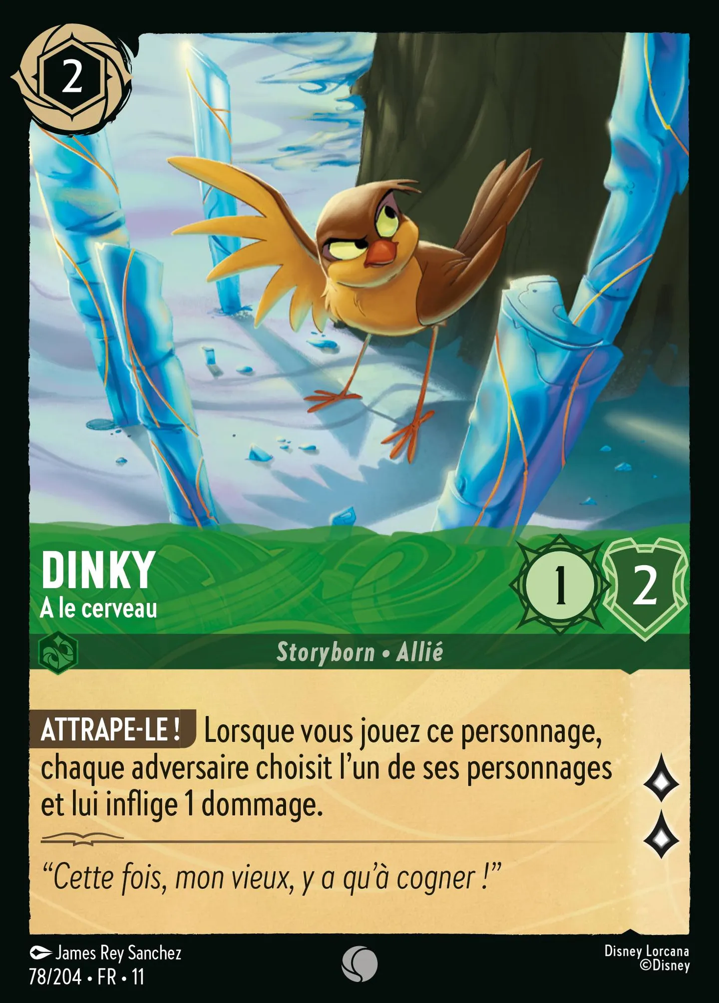 Dinky - A le cerveau — Winterspell — Lorcana
