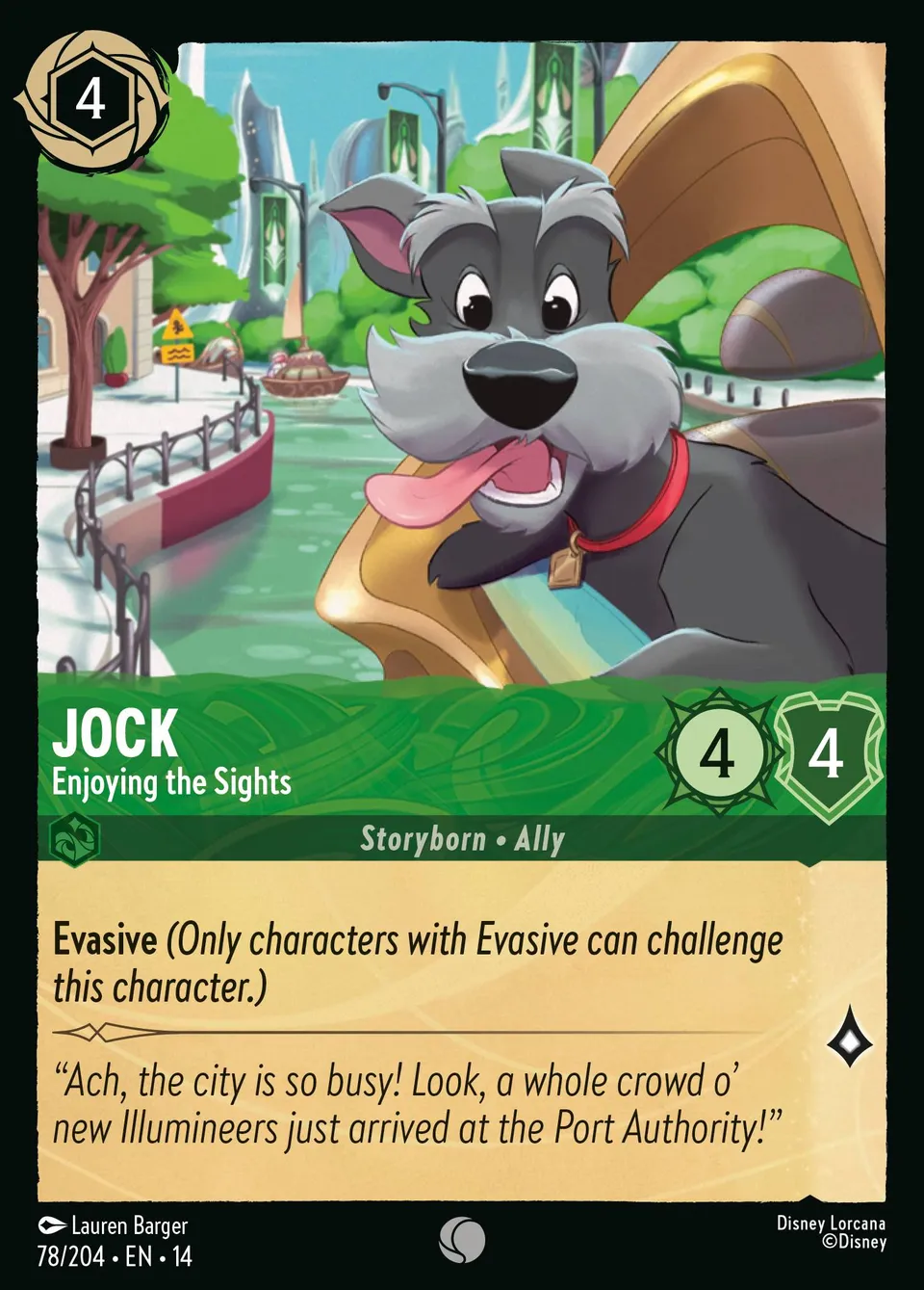 Jock - Enjoying the Sights from Hyperia City - Lorcana
