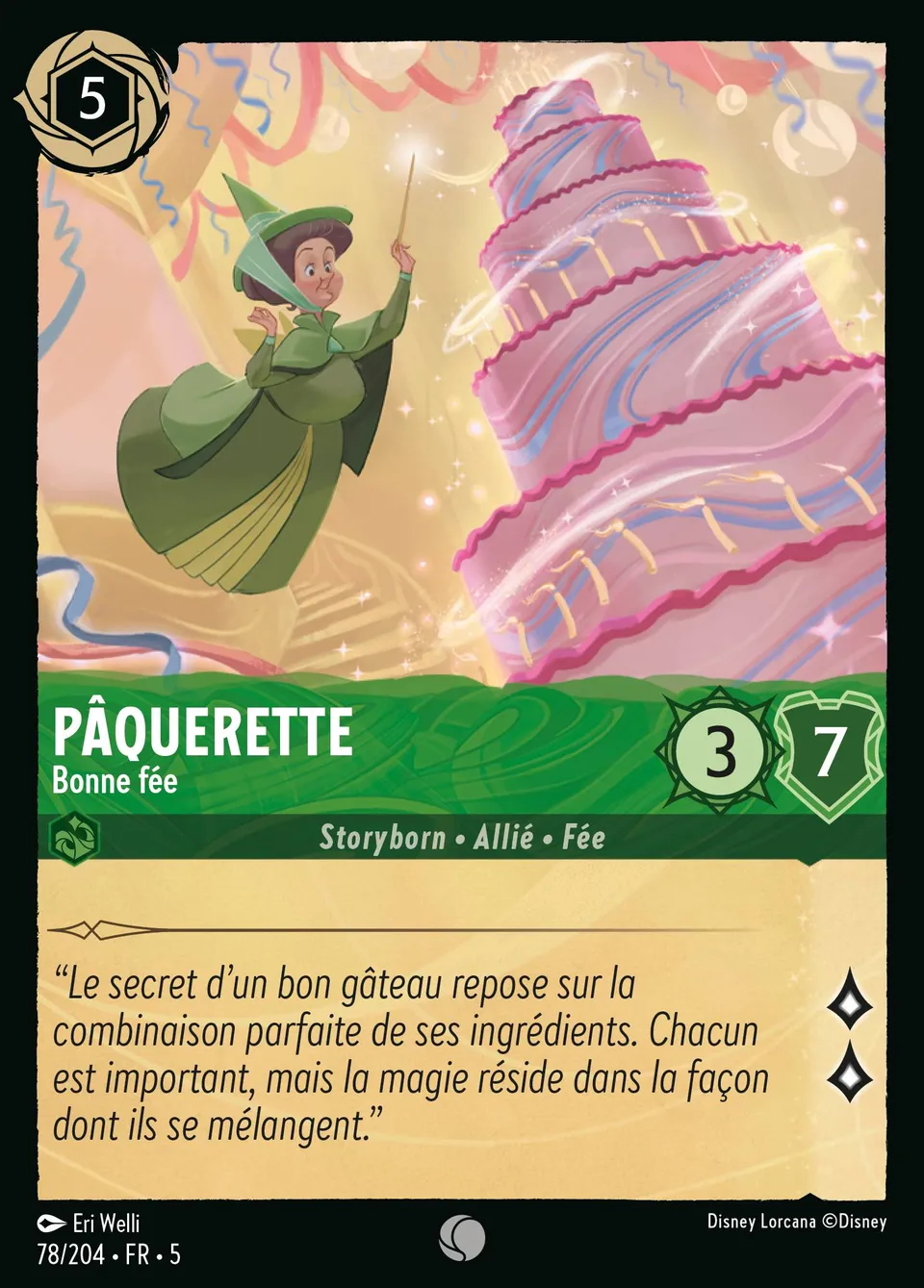 Pâquerette - Bonne fée from Shimmering Skies - Lorcana