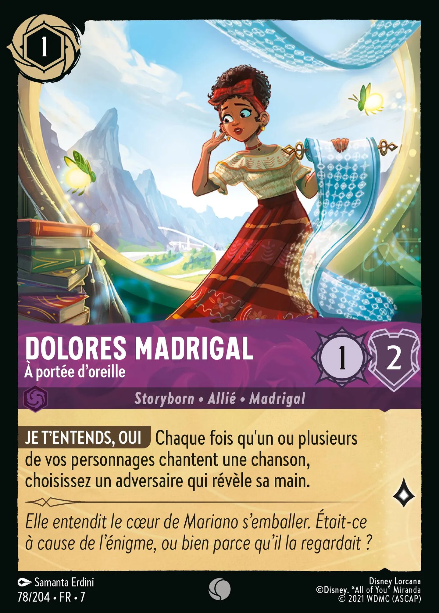 Dolores Madrigal - À portée d'oreille — Archazia's Island — Lorcana