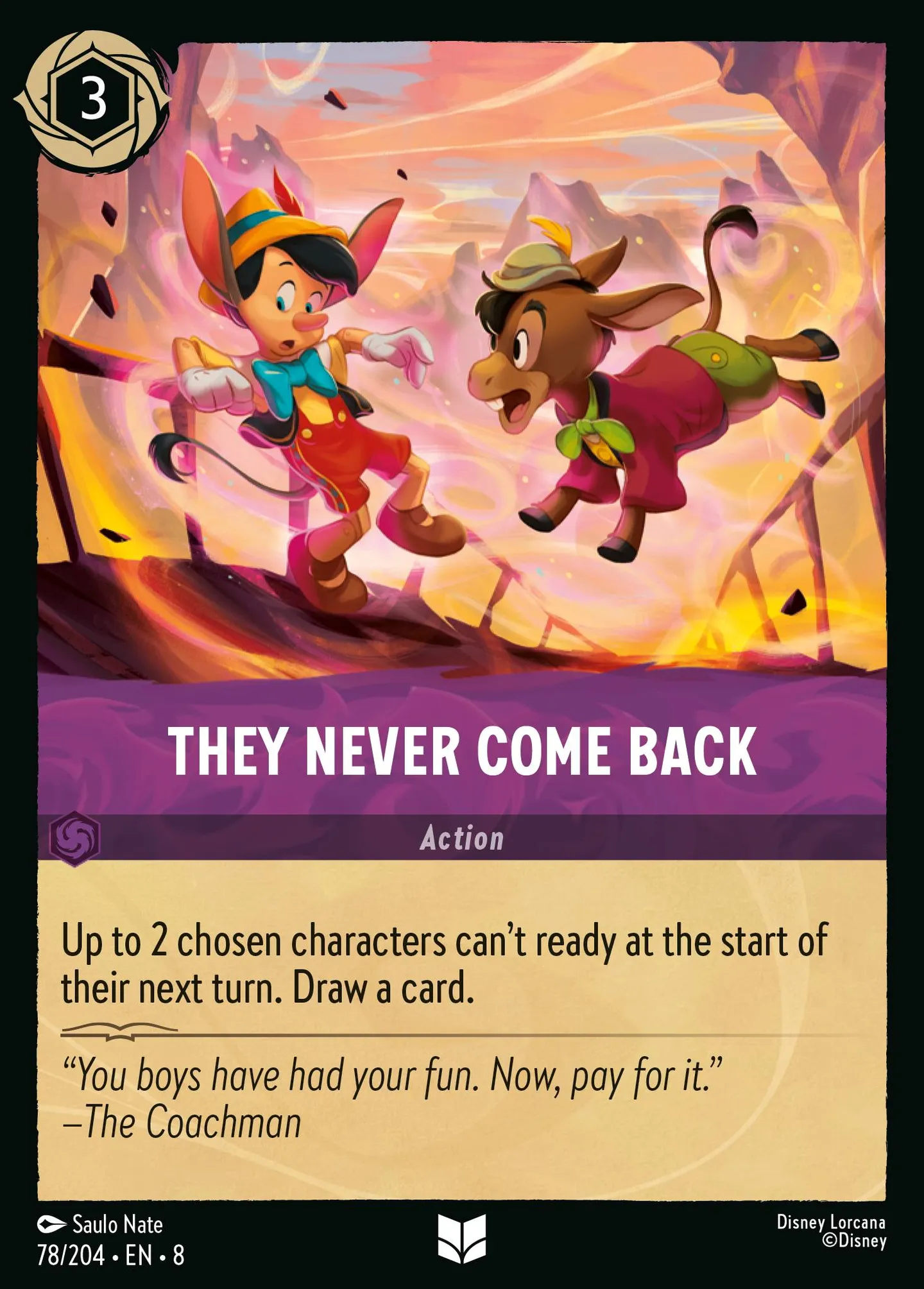 They Never Come Back — The Reign of Jafar — Lorcana