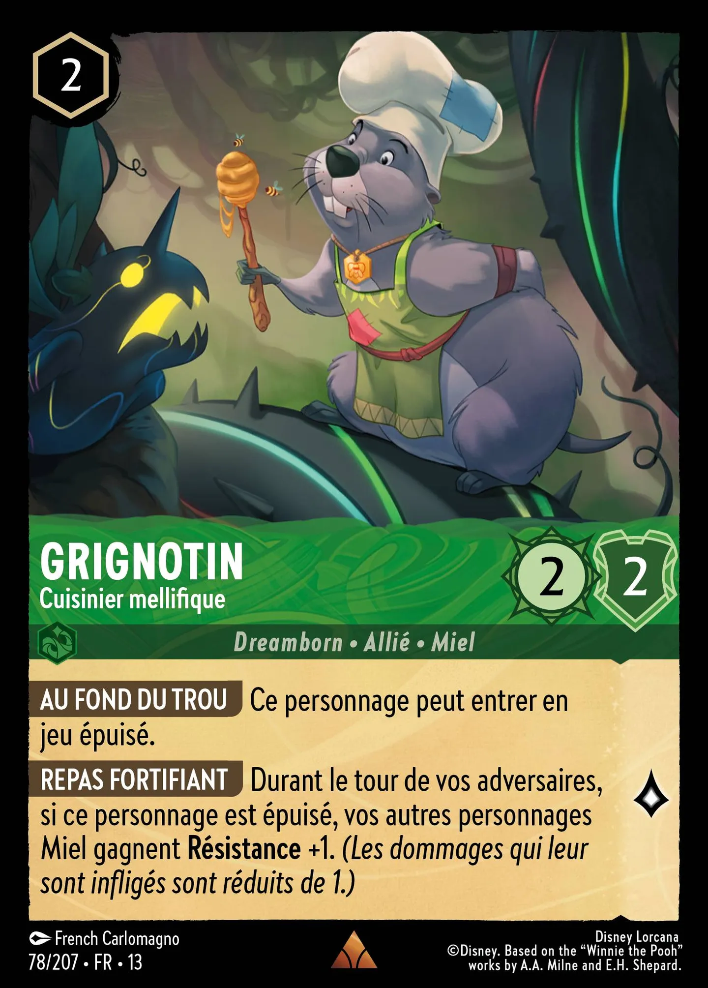 Grignotin - Cuisinier mellifique — Attack of the Vine! — Lorcana