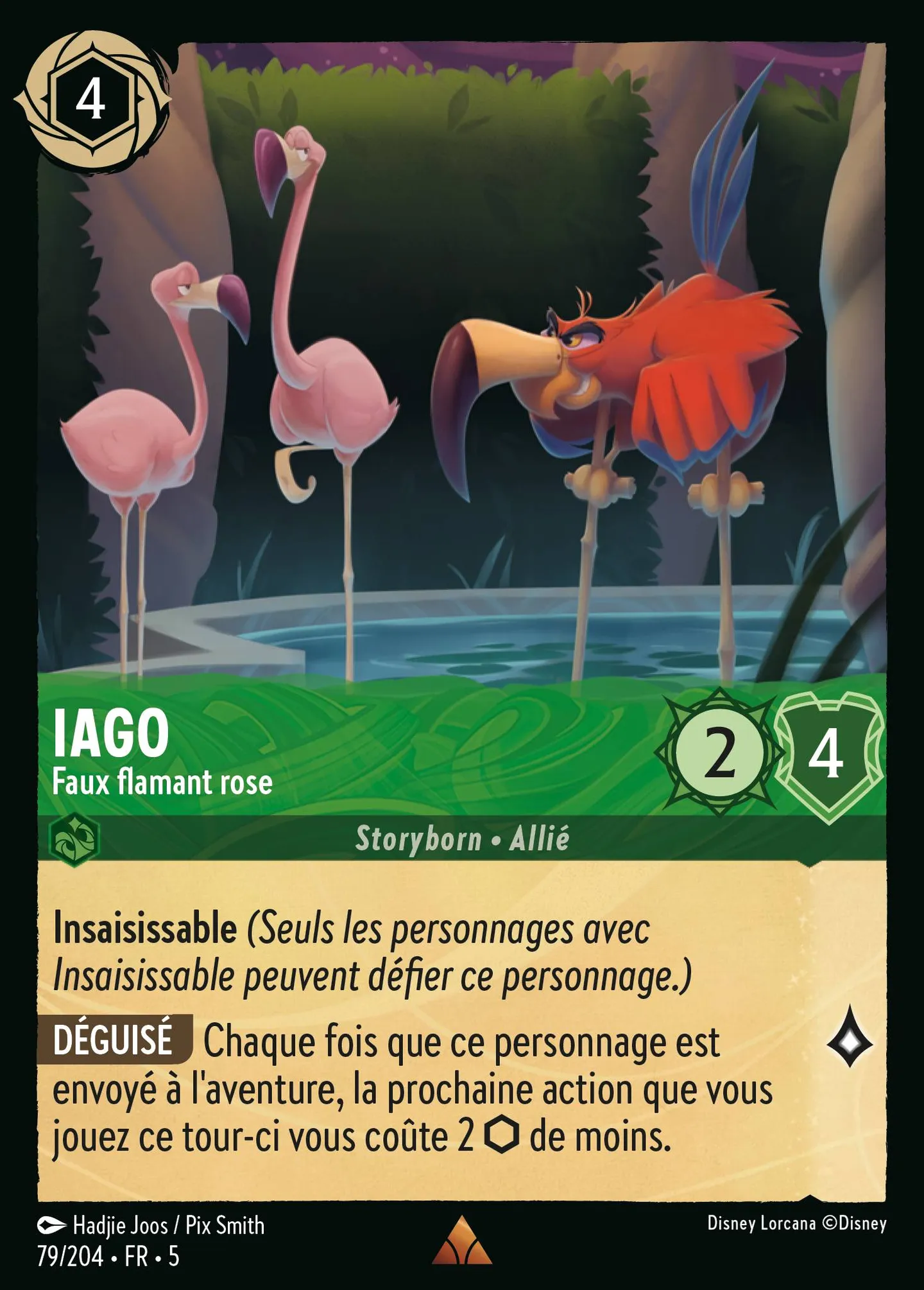 Iago - Faux flamant rose — Shimmering Skies — Lorcana