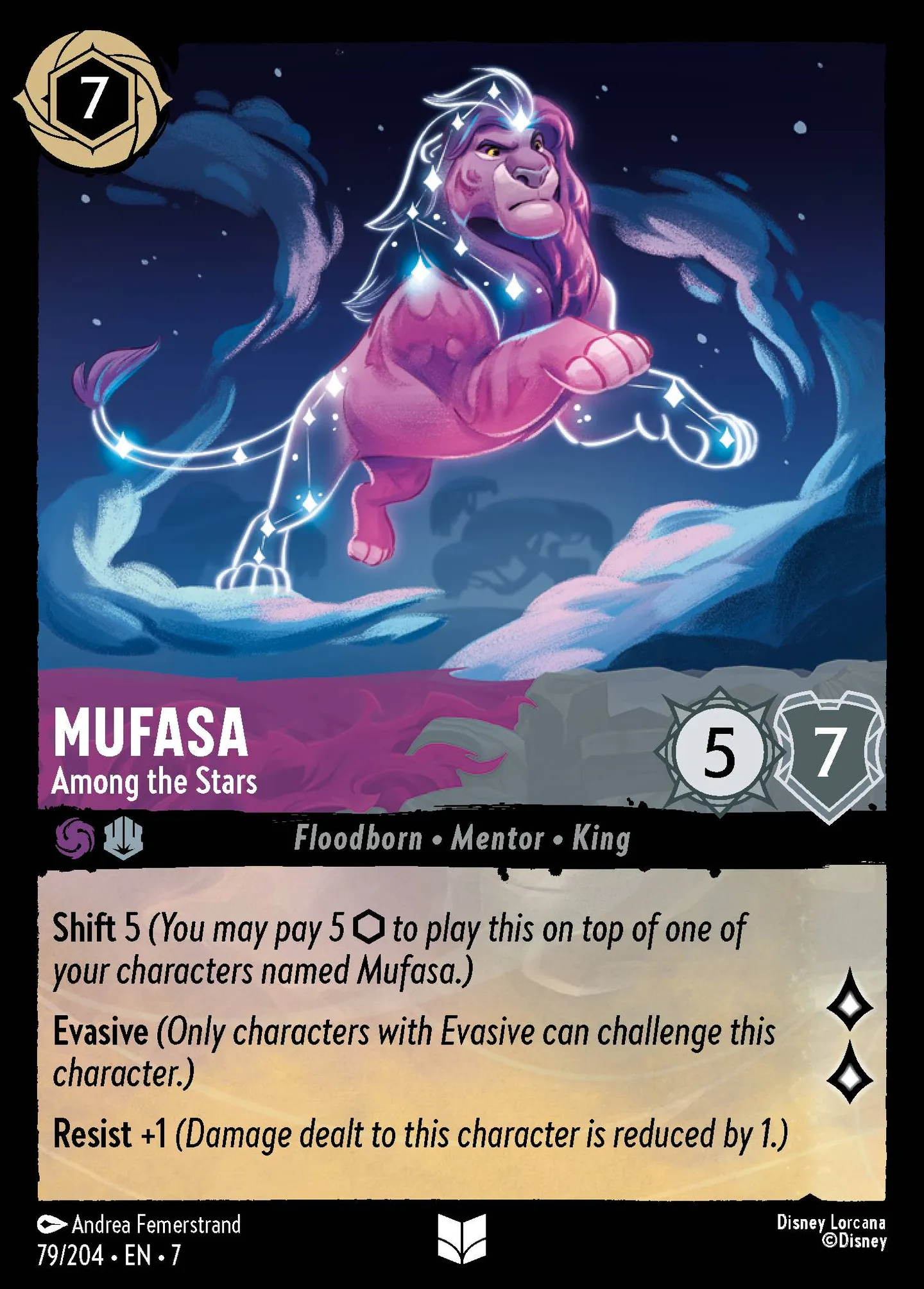Mufasa - Among the Stars — Archazia's Island — Lorcana