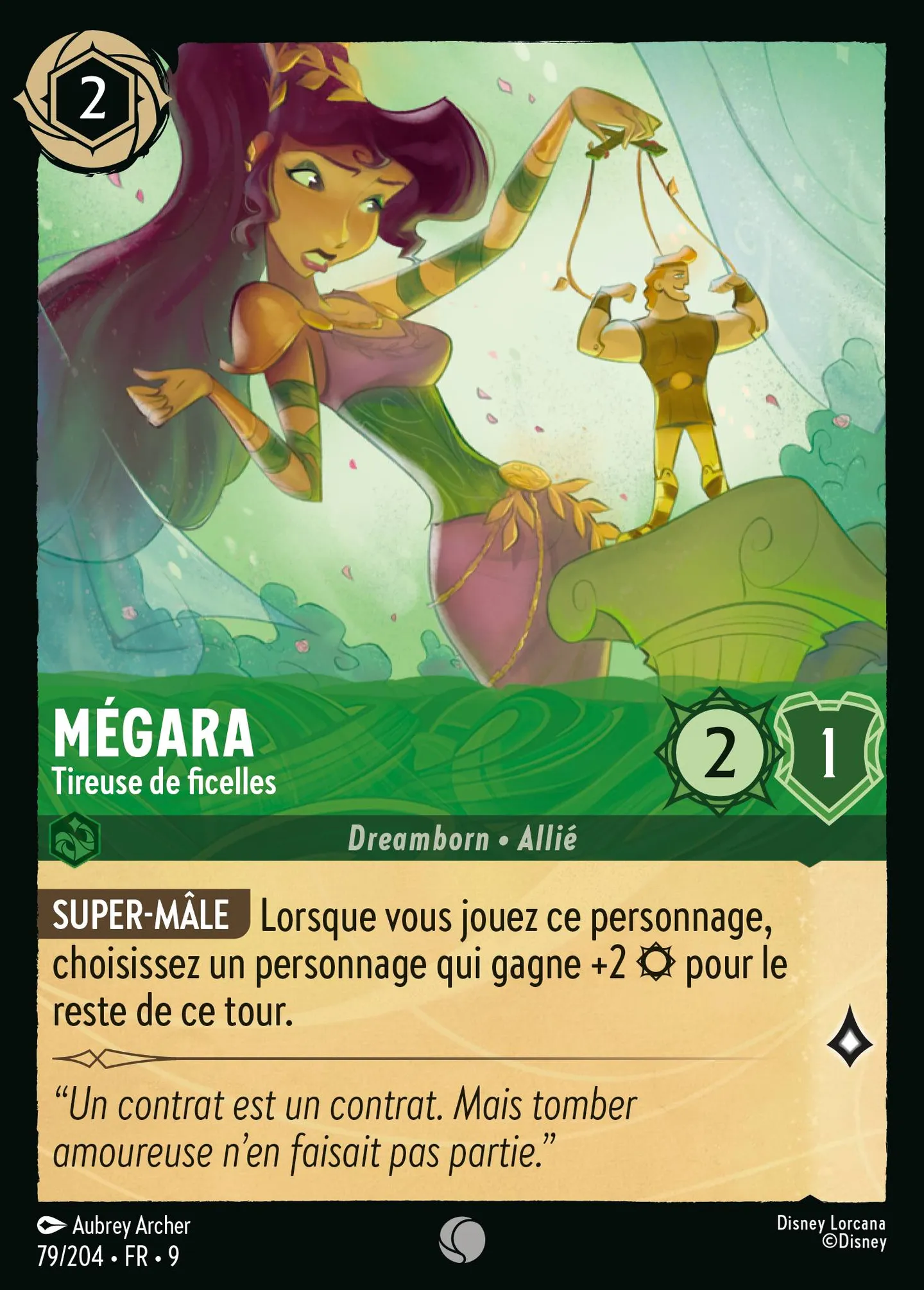 Mégara - Tireuse de ficelles — Fabled — Lorcana