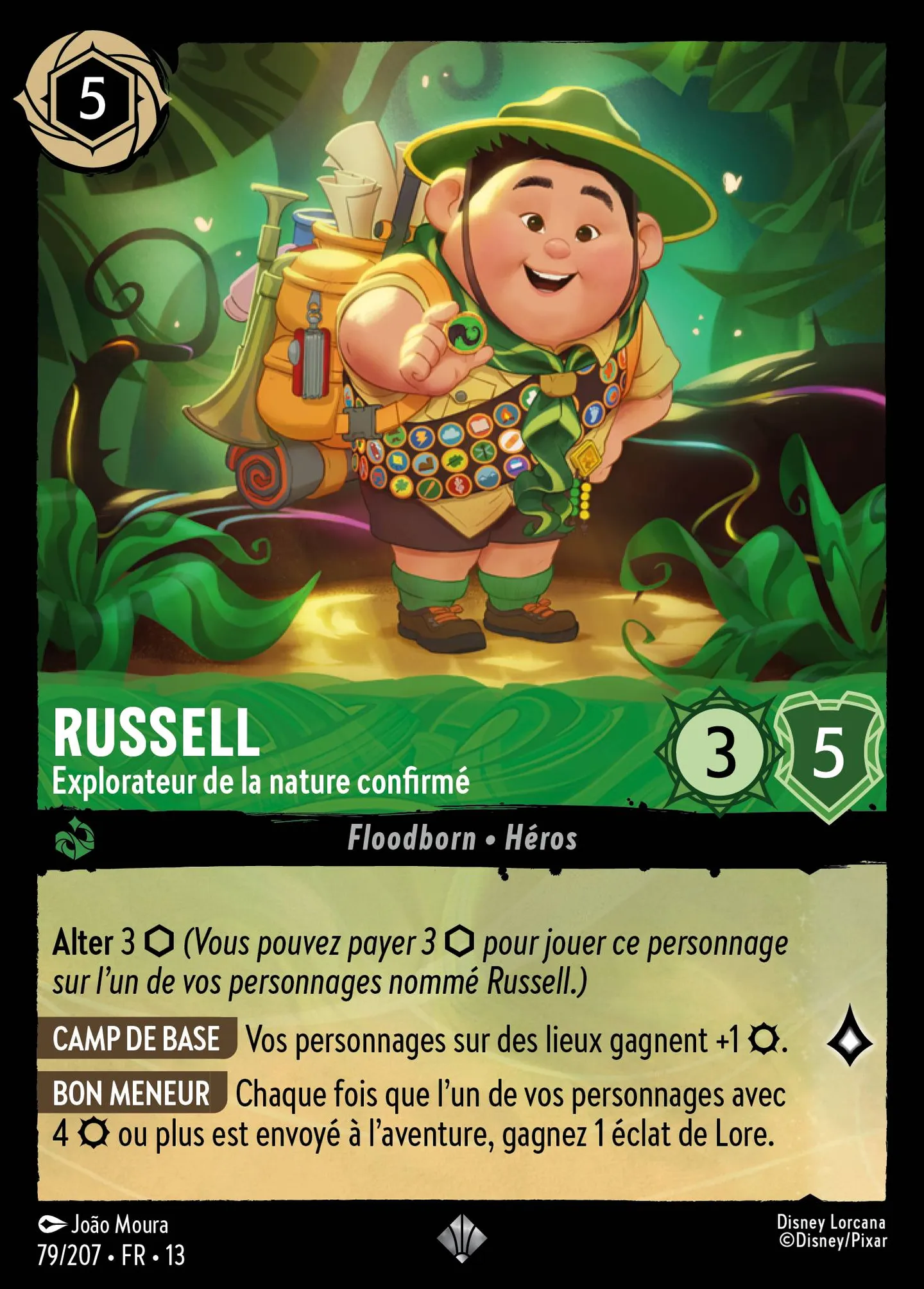 Russell - Explorateur de la nature confirmé — Attack of the Vine! — Lorcana