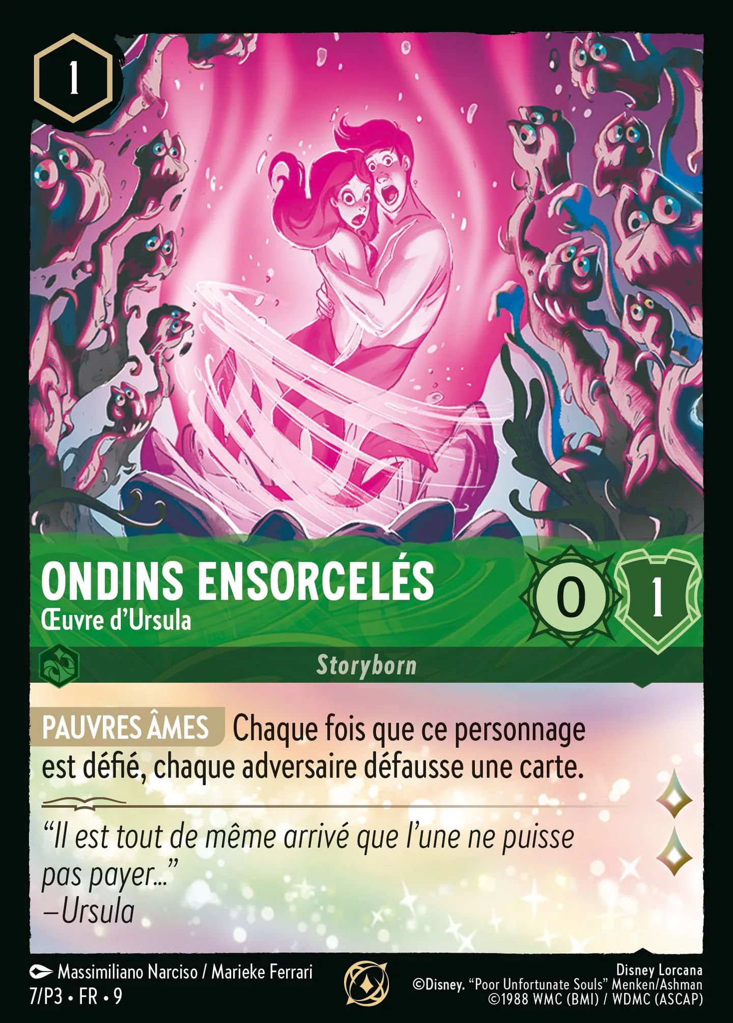Ondins Ensorcelés - Œuvre d'Ursula — Promos - Year 3 — Lorcana