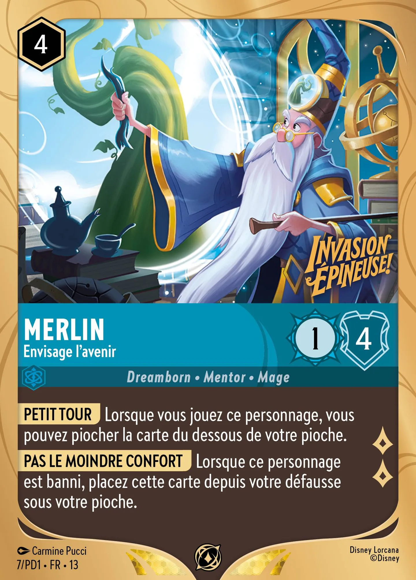 Merlin - Envisage l'avenir — Prerelease Promos — Lorcana