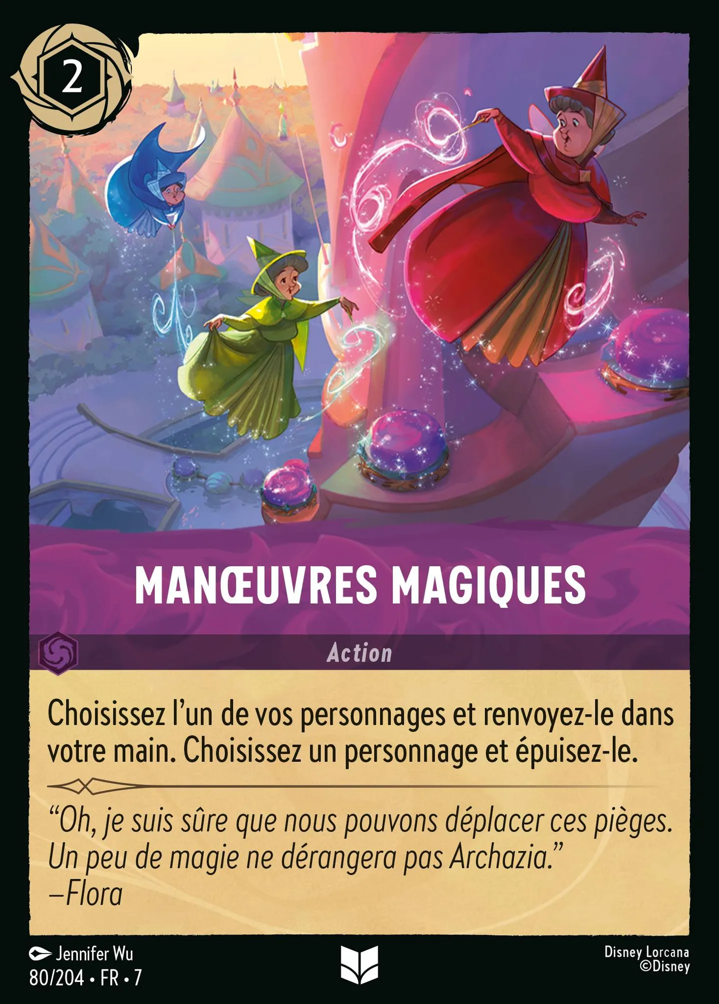 Manœuvres magiques — Archazia's Island — Lorcana