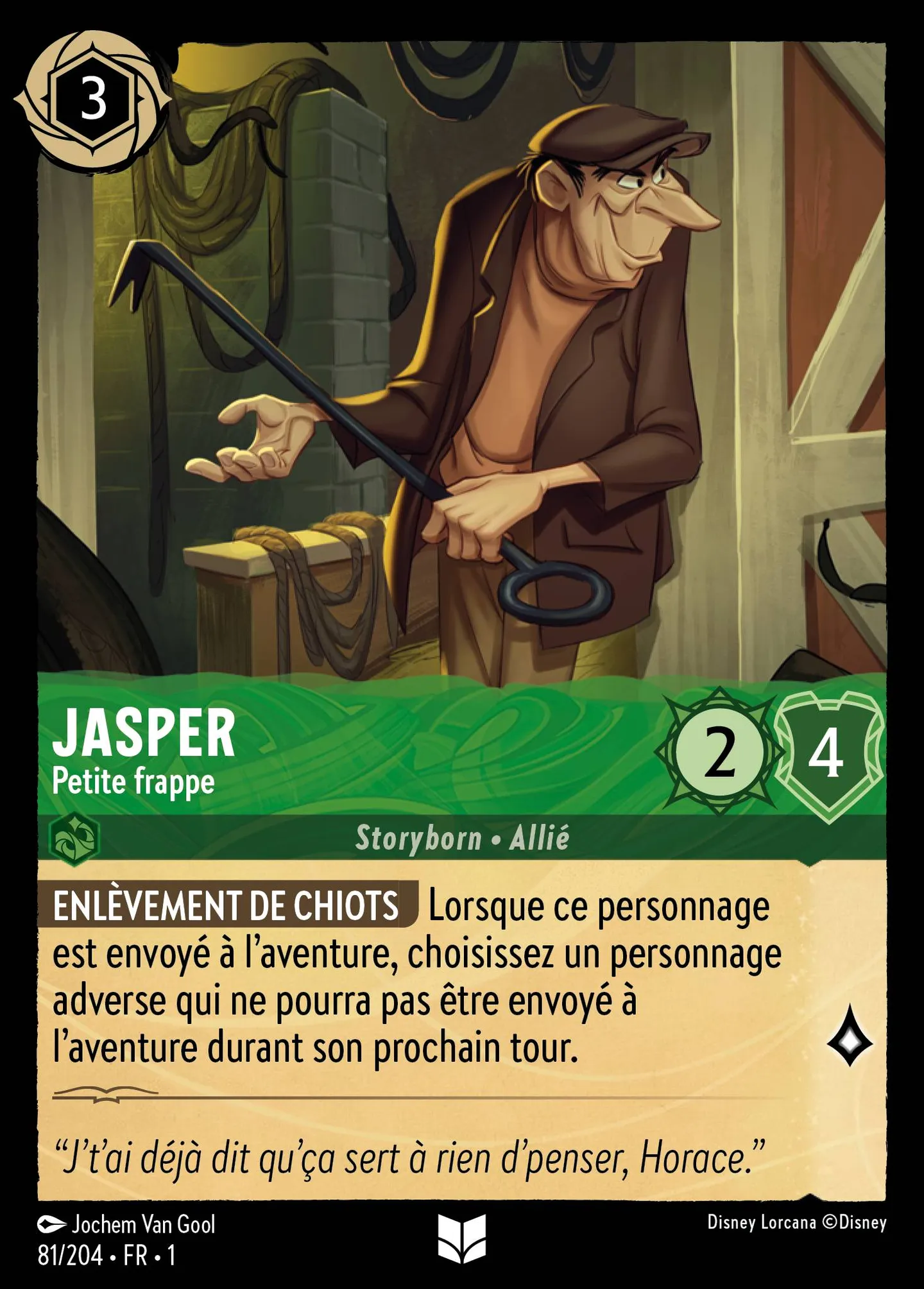 Jasper - Petite frappe — The First Chapter — Lorcana