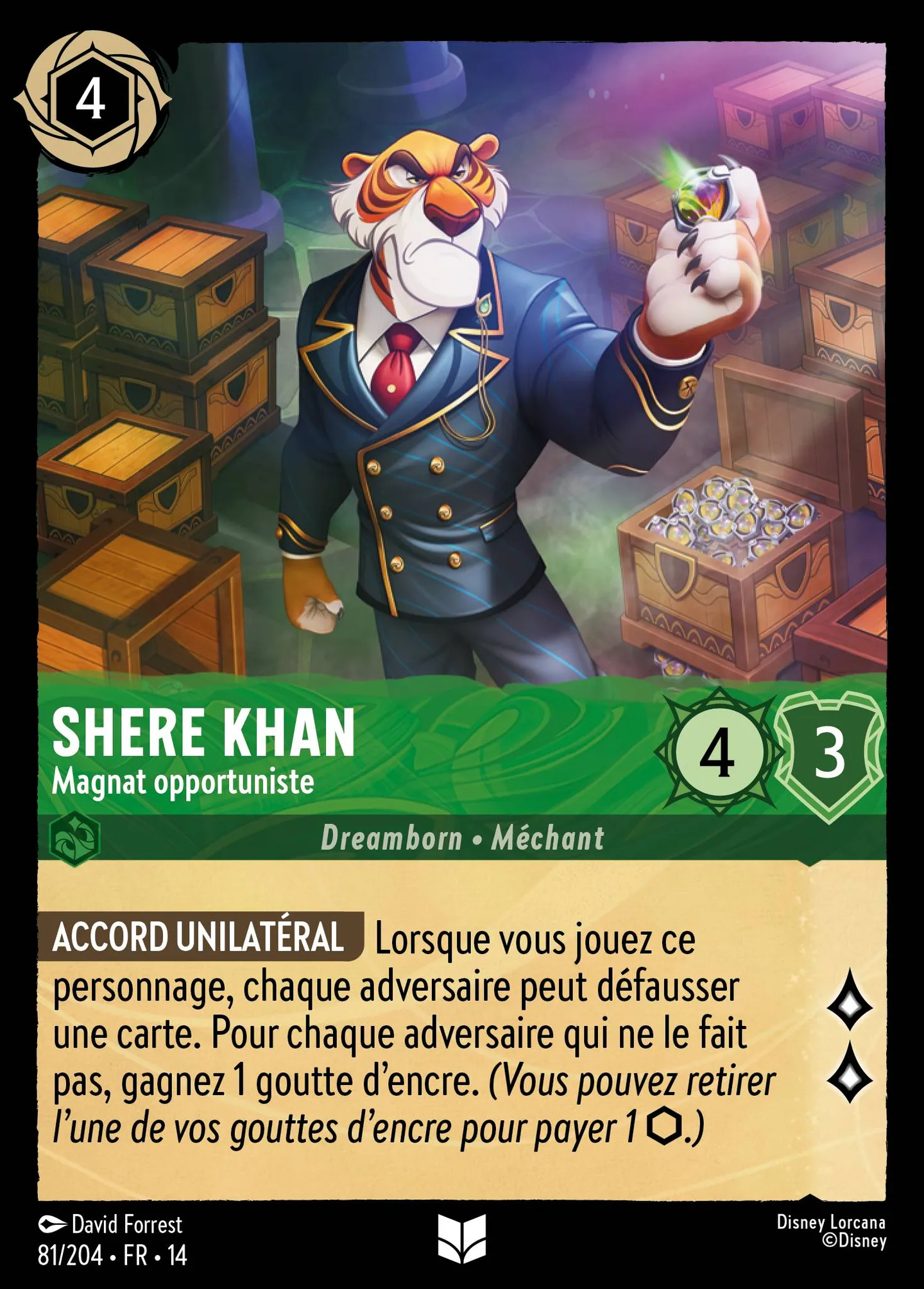 Shere Khan - Magnat opportuniste — Hyperia City — Lorcana