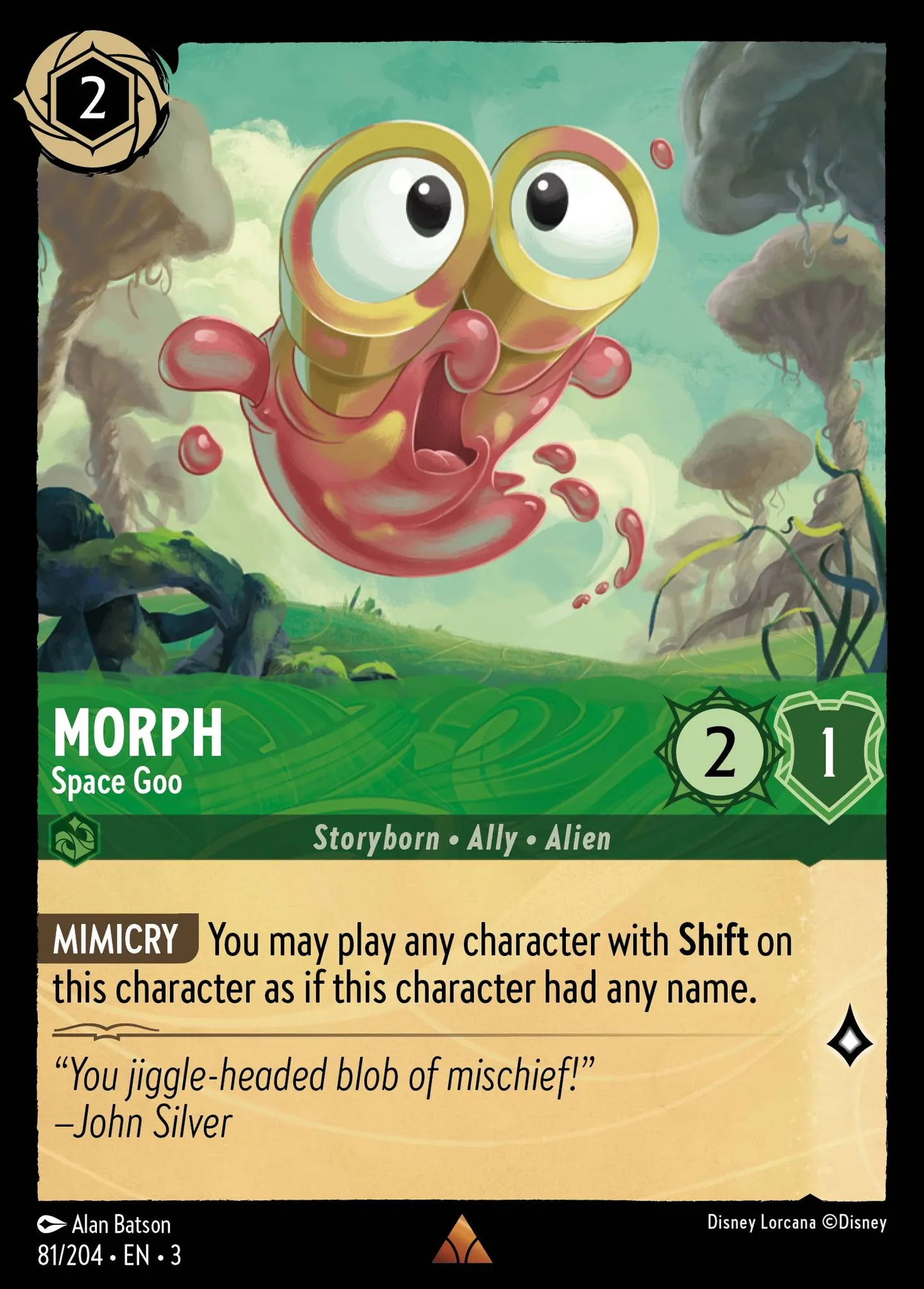 Morph - Space Goo — Into the Inklands — Lorcana