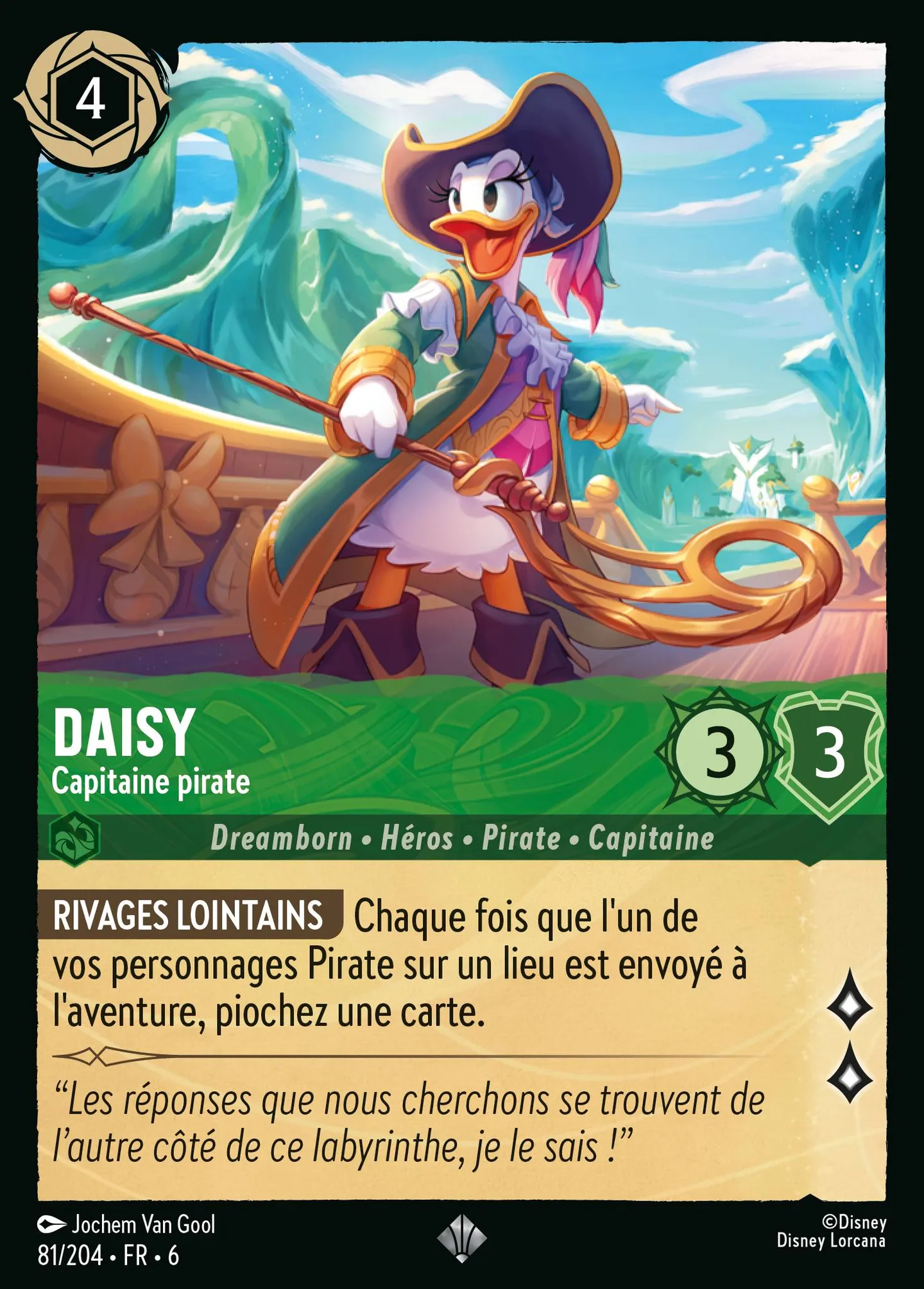 Daisy - Capitaine pirate — Azurite Sea — Lorcana