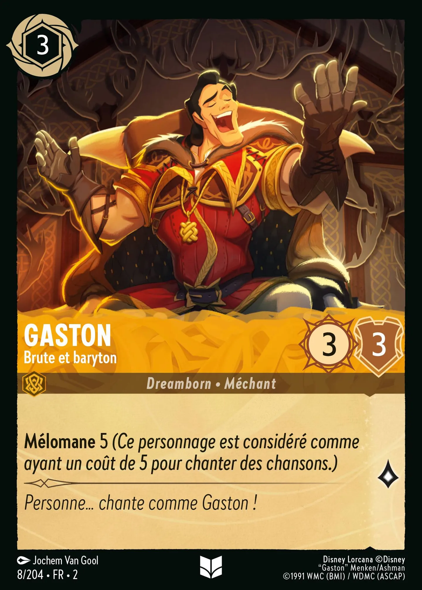 Gaston - Brute et baryton — Rise of the Floodborn — Lorcana