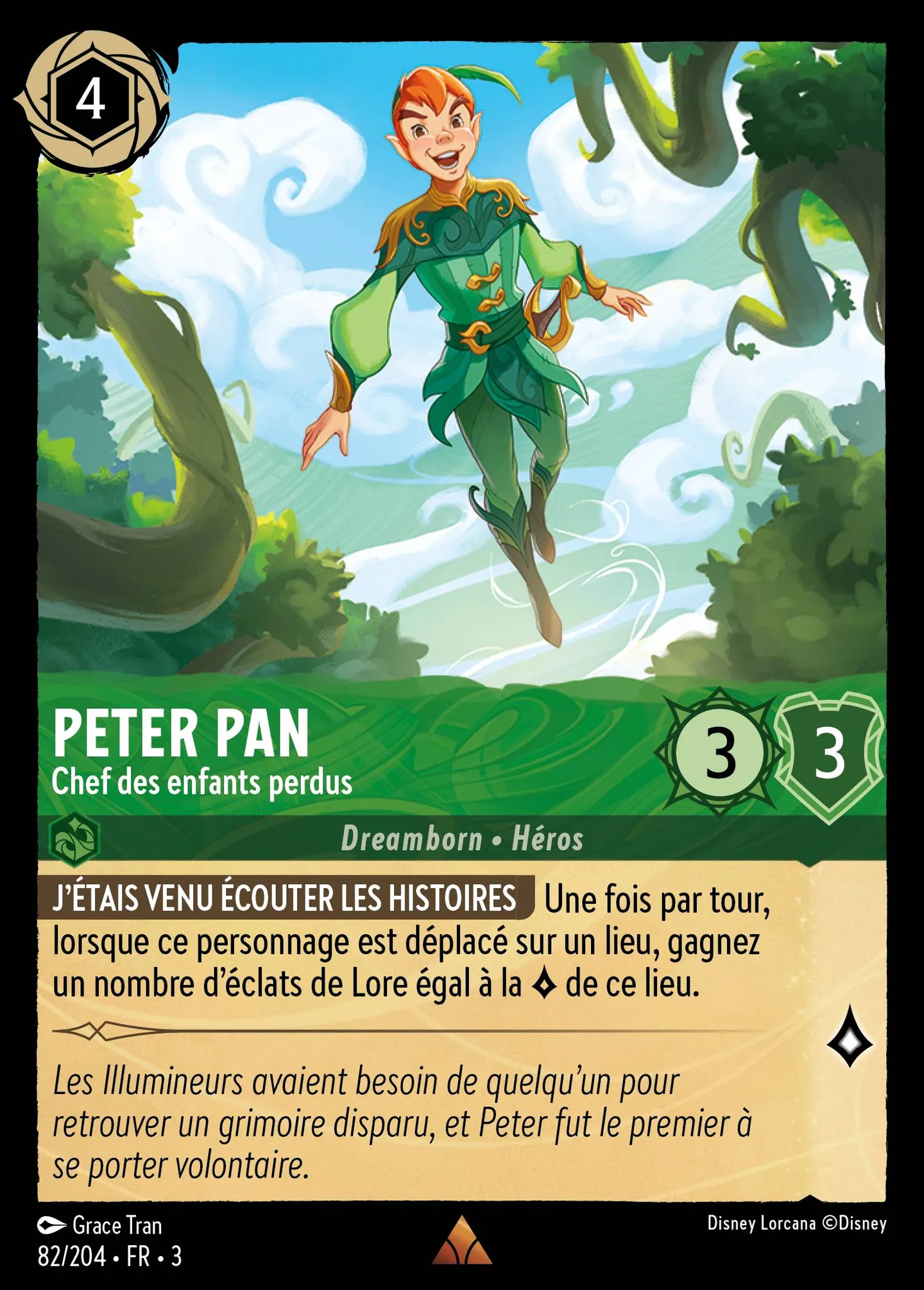 Peter Pan - Chef des enfants perdus — Into the Inklands — Lorcana