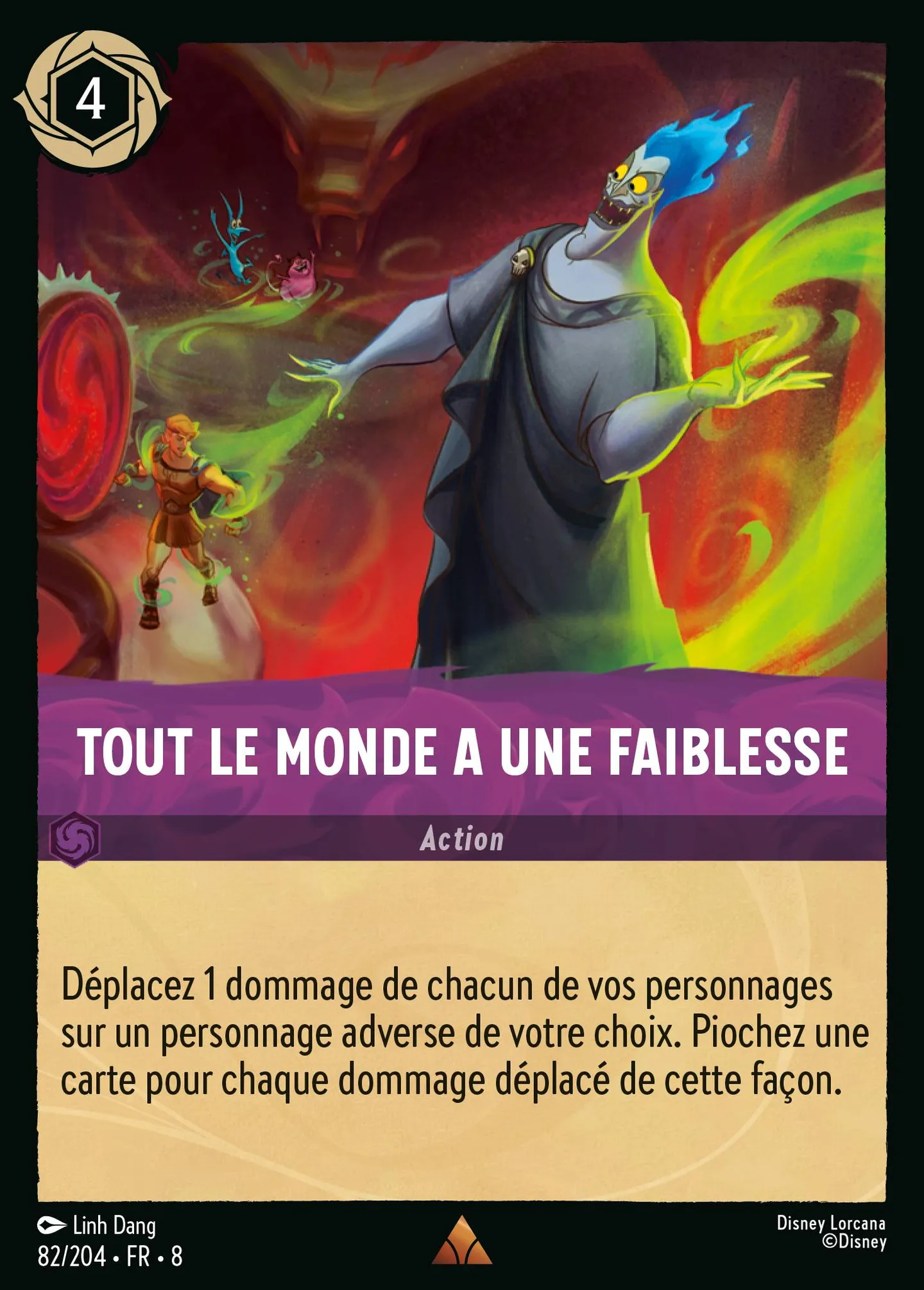 Tout le monde a une faiblesse — The Reign of Jafar — Lorcana