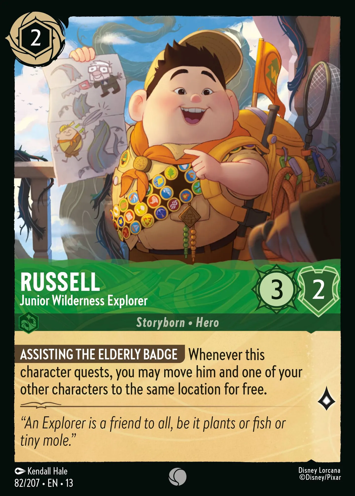 Russell - Junior Wilderness Explorer — Attack of the Vine! — Lorcana