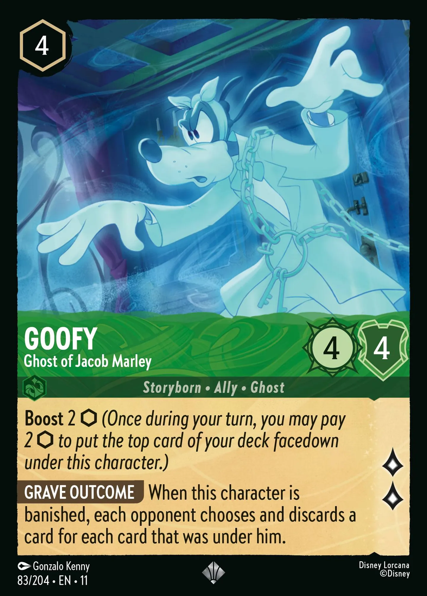 Dingo - Fantôme de Jacob Marley — Winterspell — Lorcana