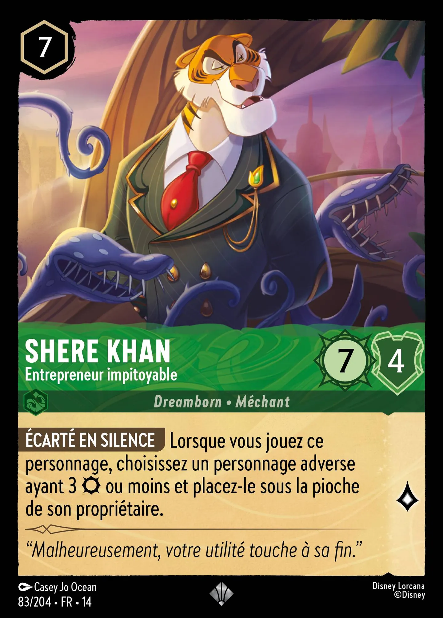 Shere Khan - Entrepreneur impitoyable — Hyperia City — Lorcana