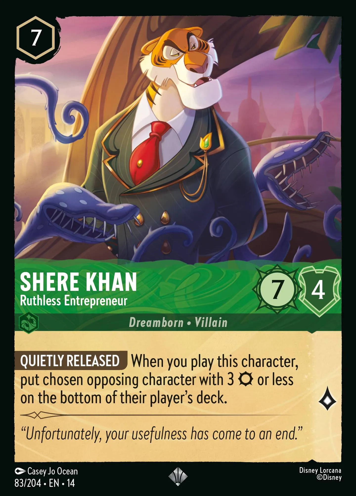 Shere Khan - Ruthless Entrepreneur — Hyperia City — Lorcana