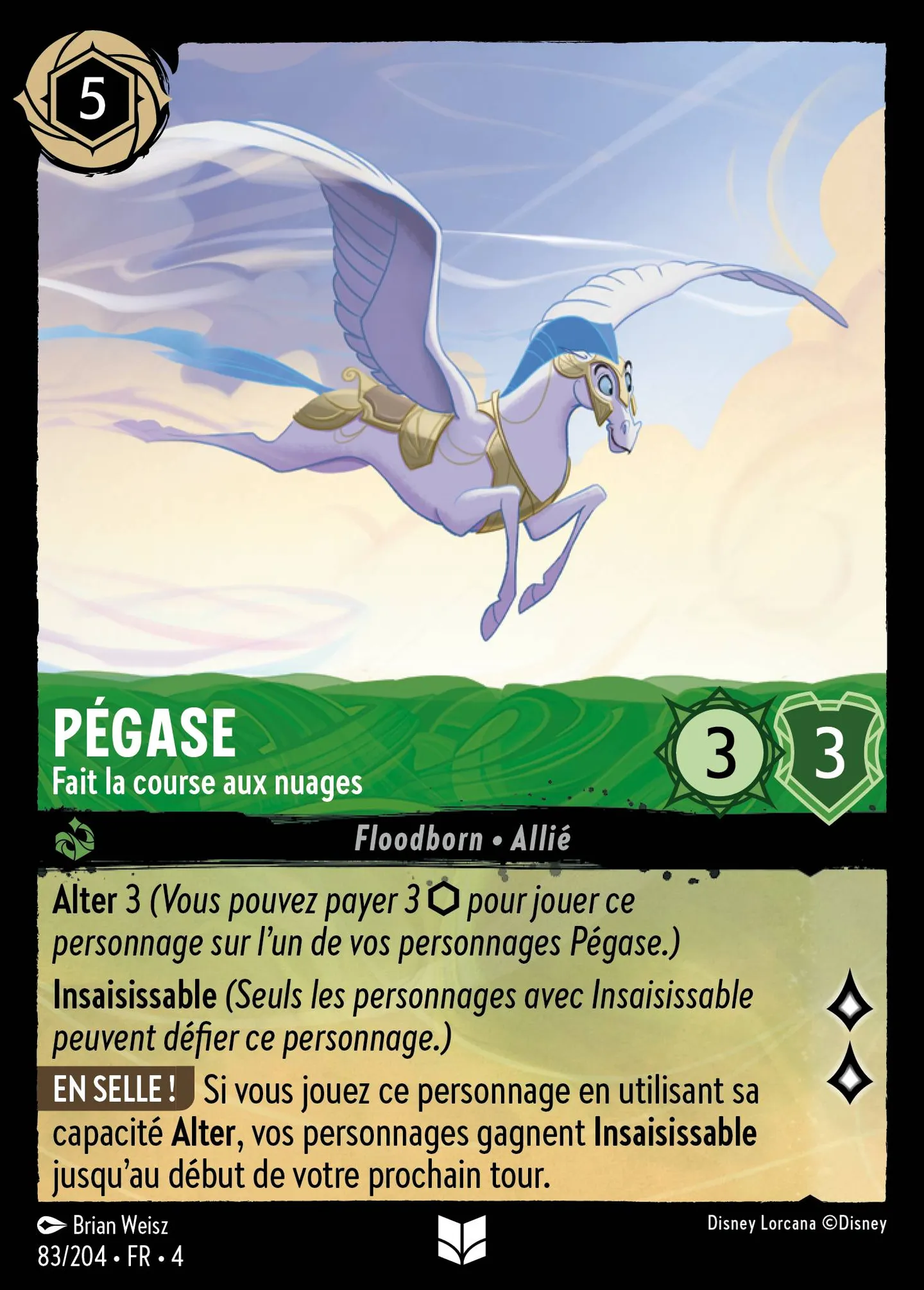 Pégase - Fait la course aux nuages — Ursula's Return — Lorcana