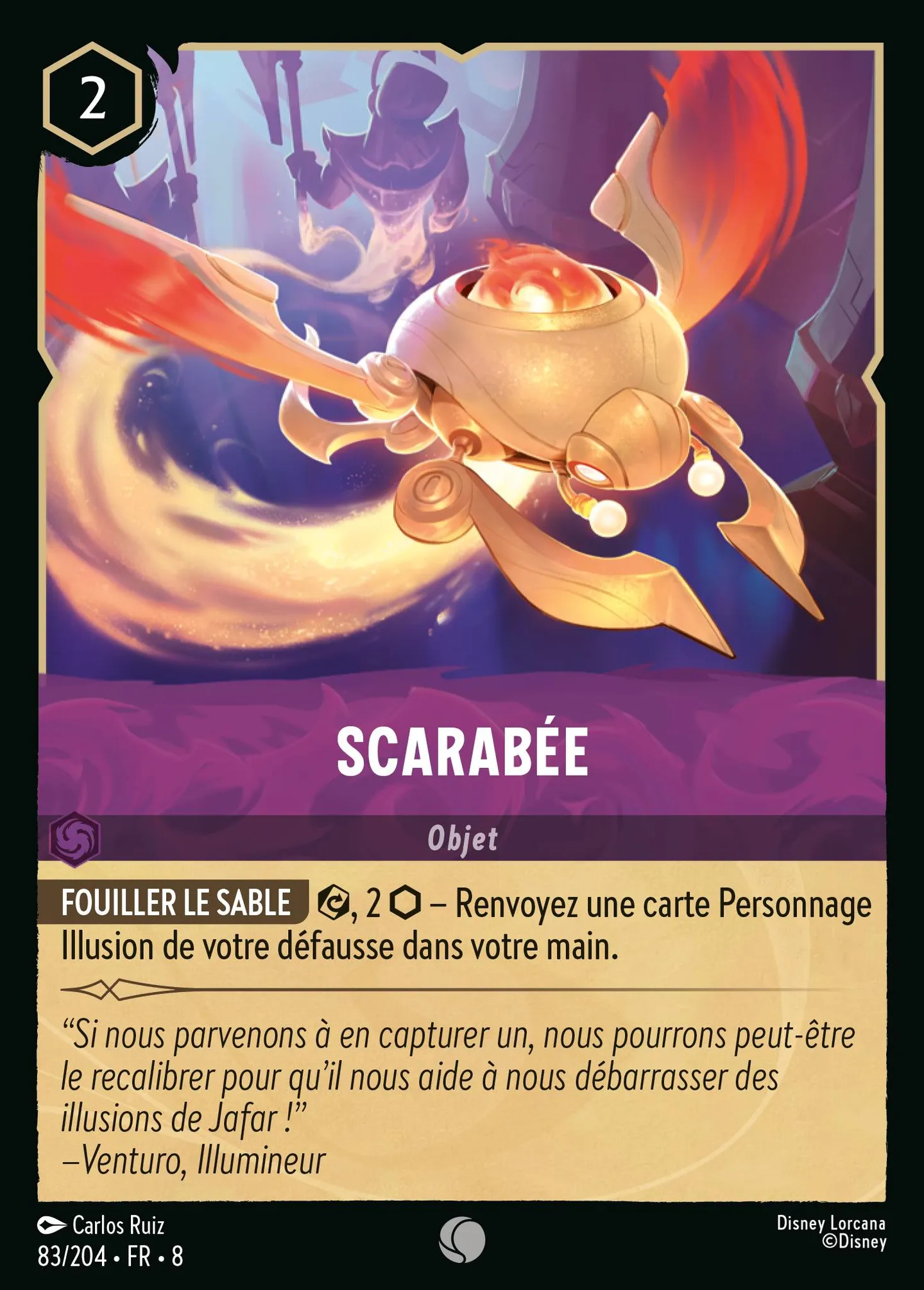 Scarabée — The Reign of Jafar — Lorcana
