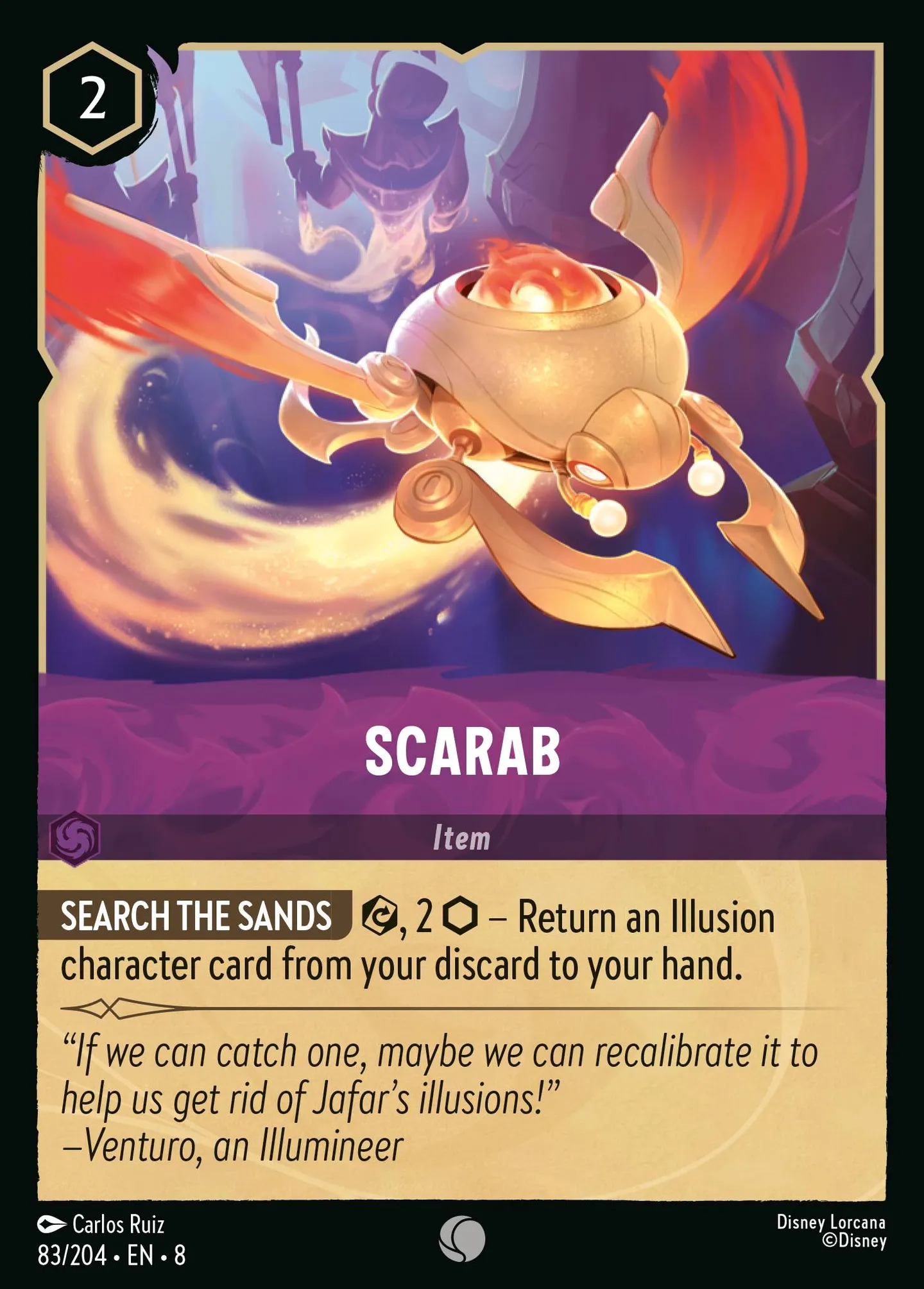 Scarab — The Reign of Jafar — Lorcana