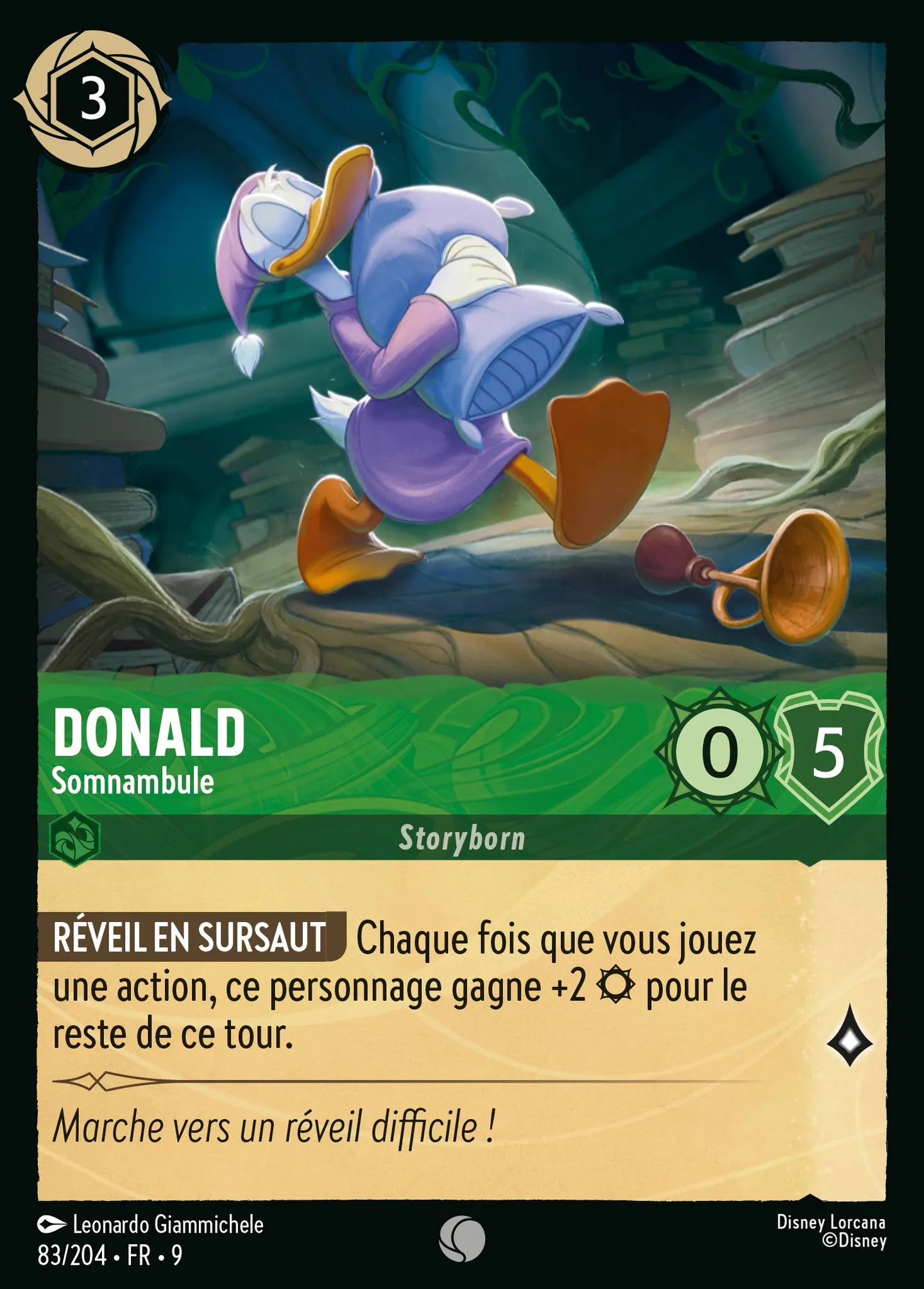 Donald - Somnambule — Fabled — Lorcana