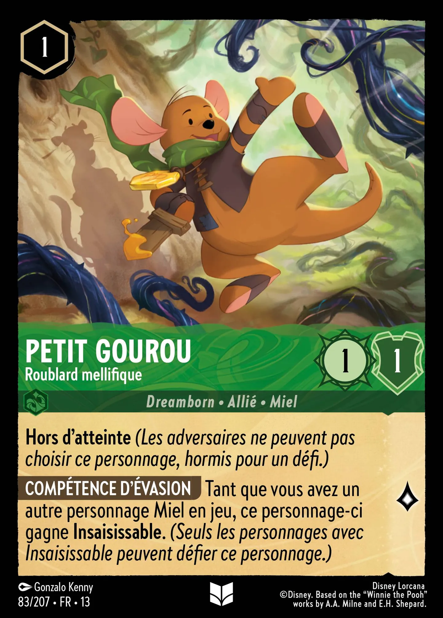 Petit Gourou - Roublard mellifique — Attack of the Vine! — Lorcana