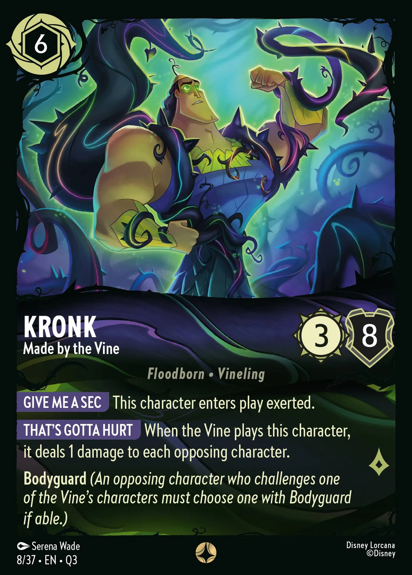 Kronk - Made by the Vine — Illumineer's Quest: The Great Hunny Rescue — Lorcana
