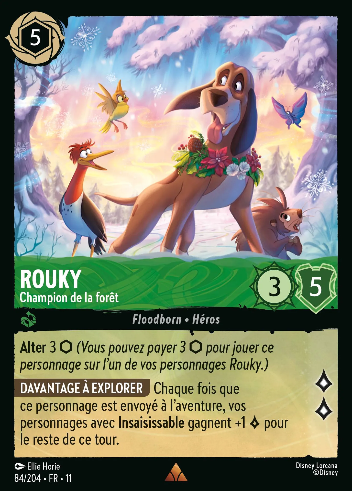 Rouky - Champion de la forêt — Winterspell — Lorcana