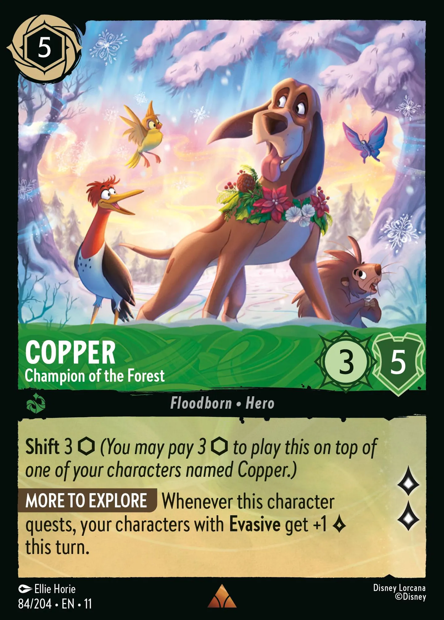 Rouky - Champion de la forêt — Winterspell — Lorcana