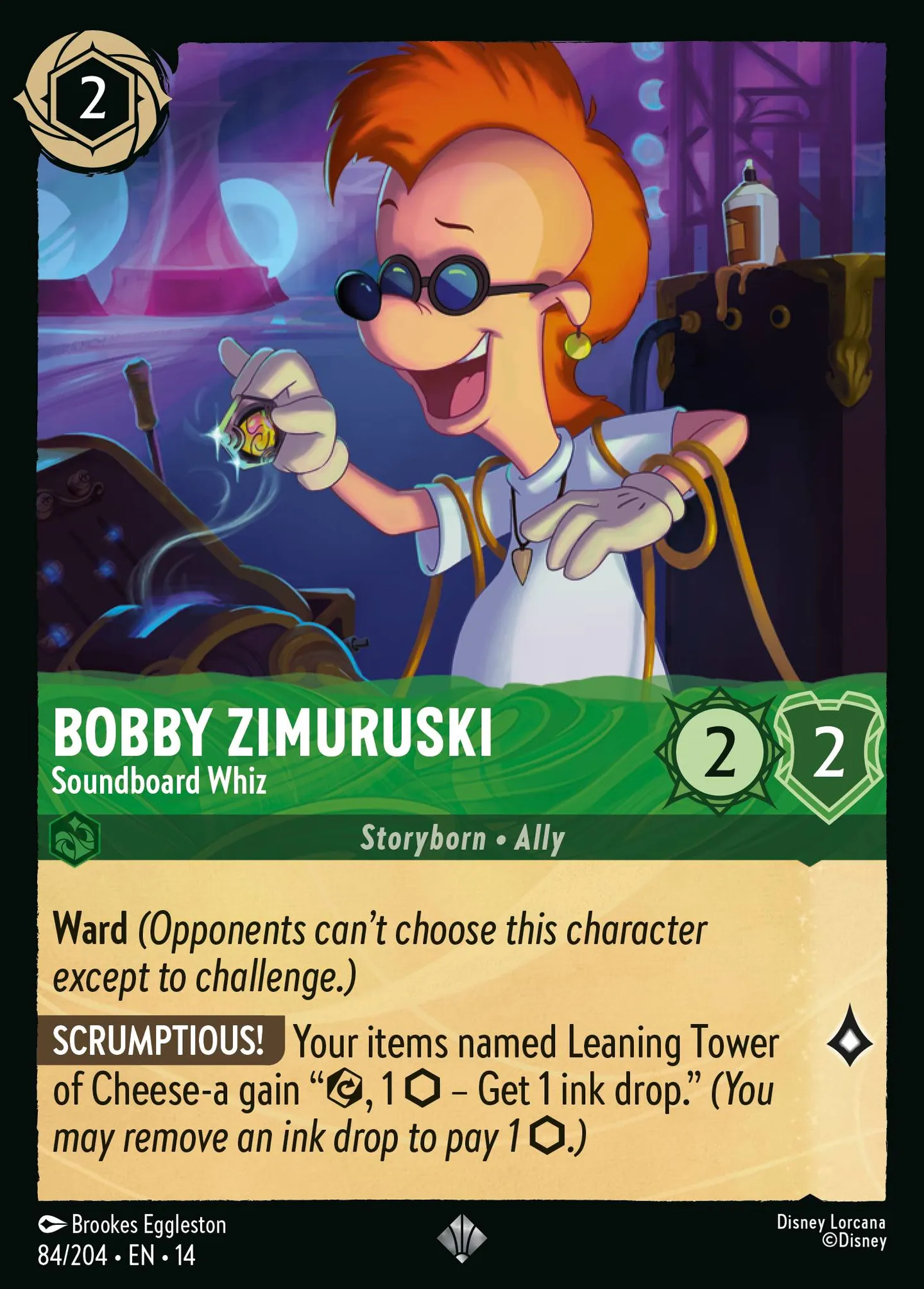 Bobby Zimuruski - Soundboard Whiz — Hyperia City — Lorcana