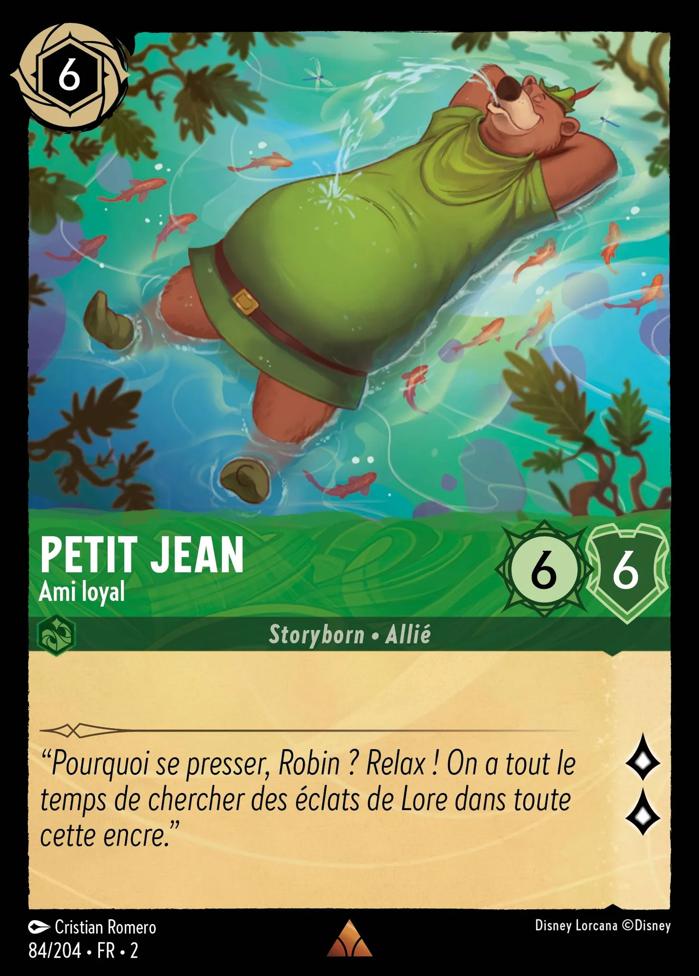 Petit Jean - Ami loyal — Rise of the Floodborn — Lorcana