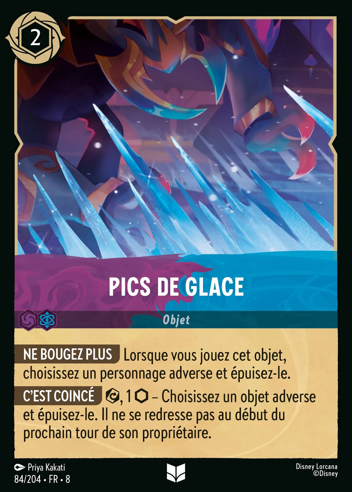 Pics de glace — The Reign of Jafar — Lorcana
